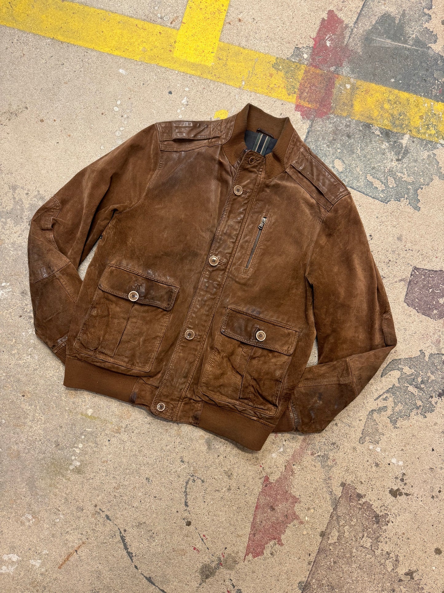 Lederjacke