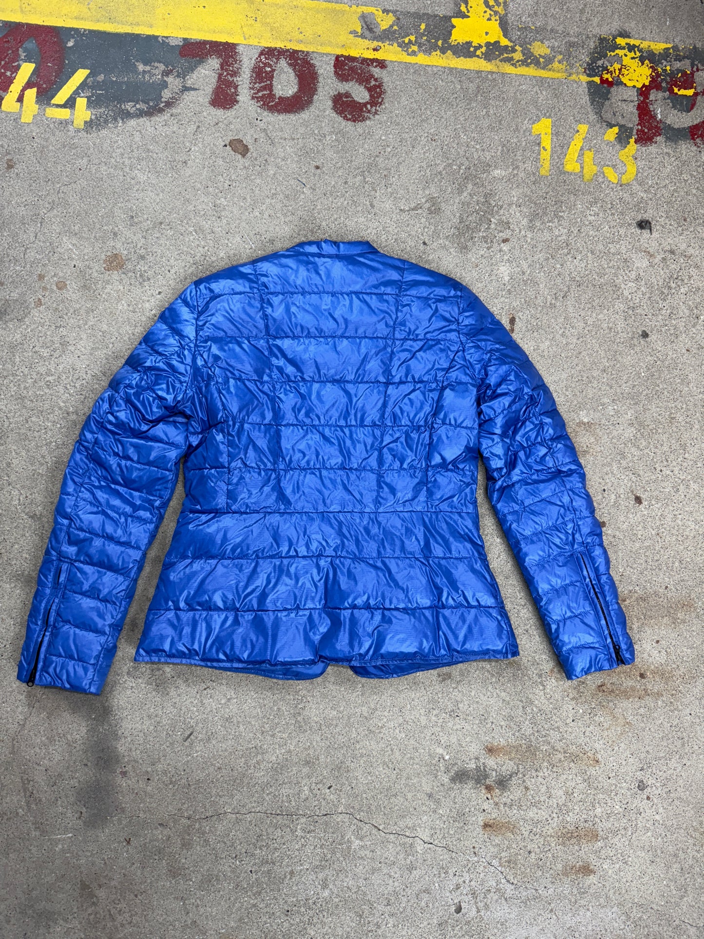 Blauer Daunenjacke | M