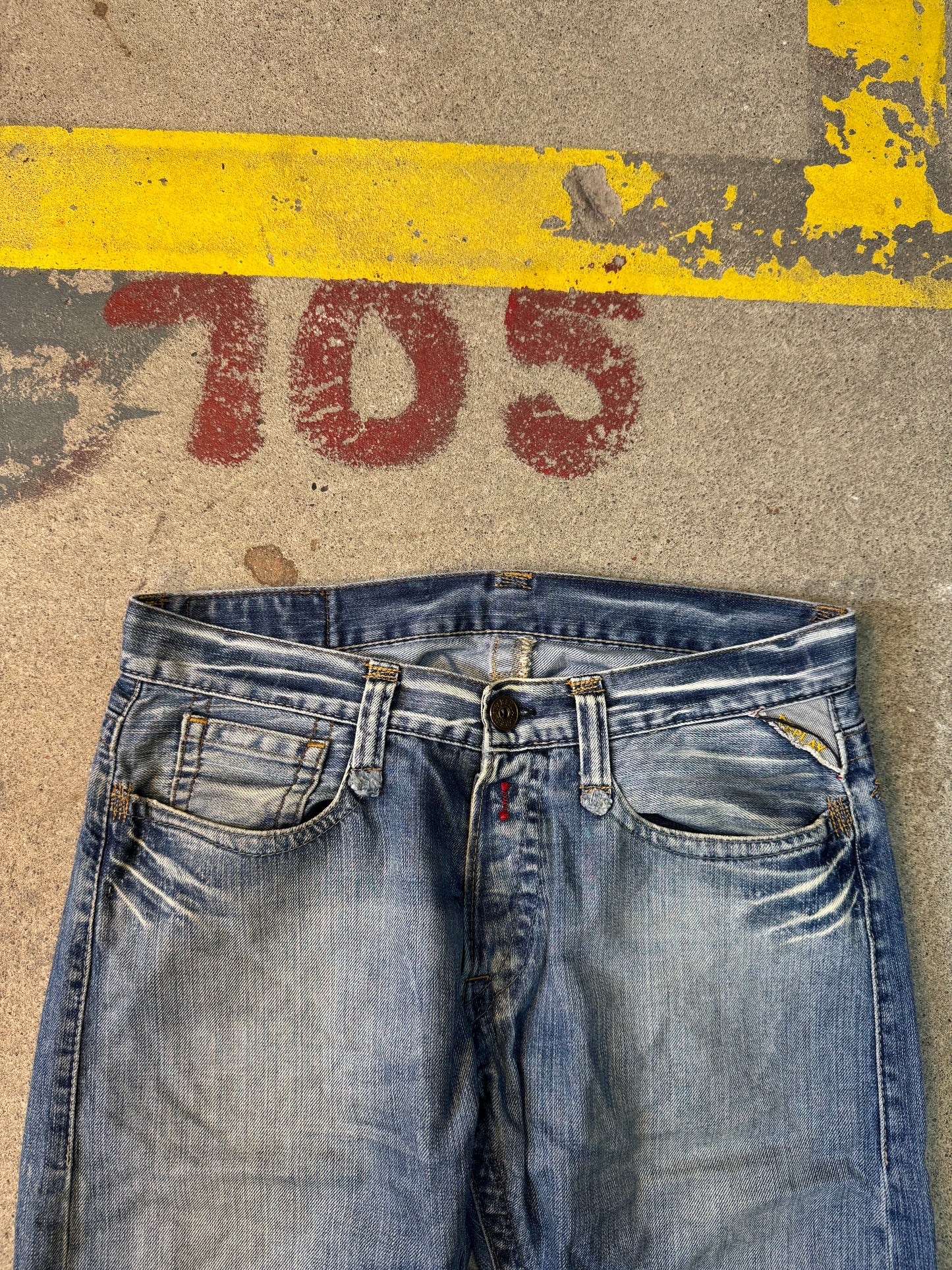 Replay 3/4 Jeansshorts (M)