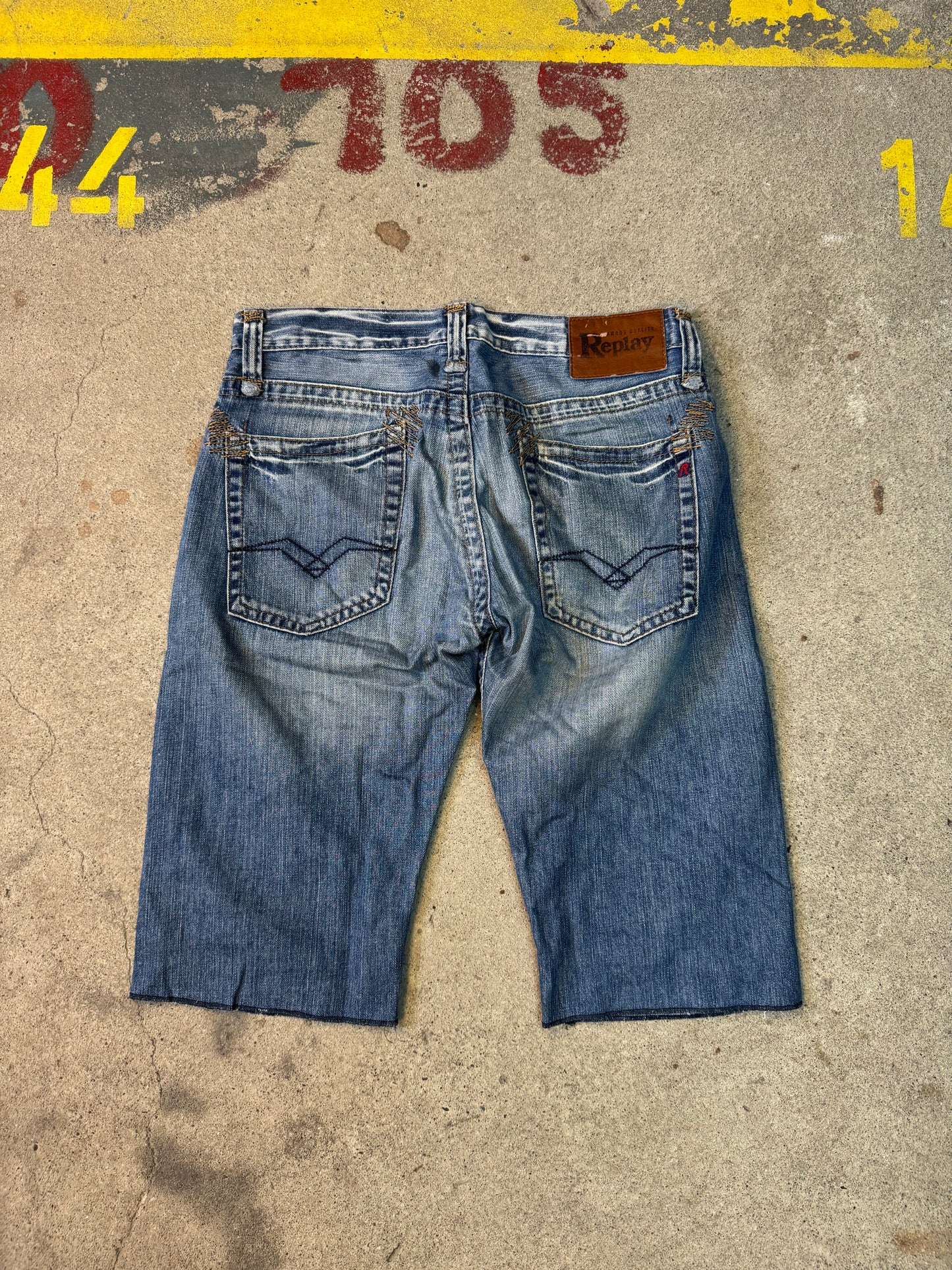 Replay 3/4 Jeansshorts (M)