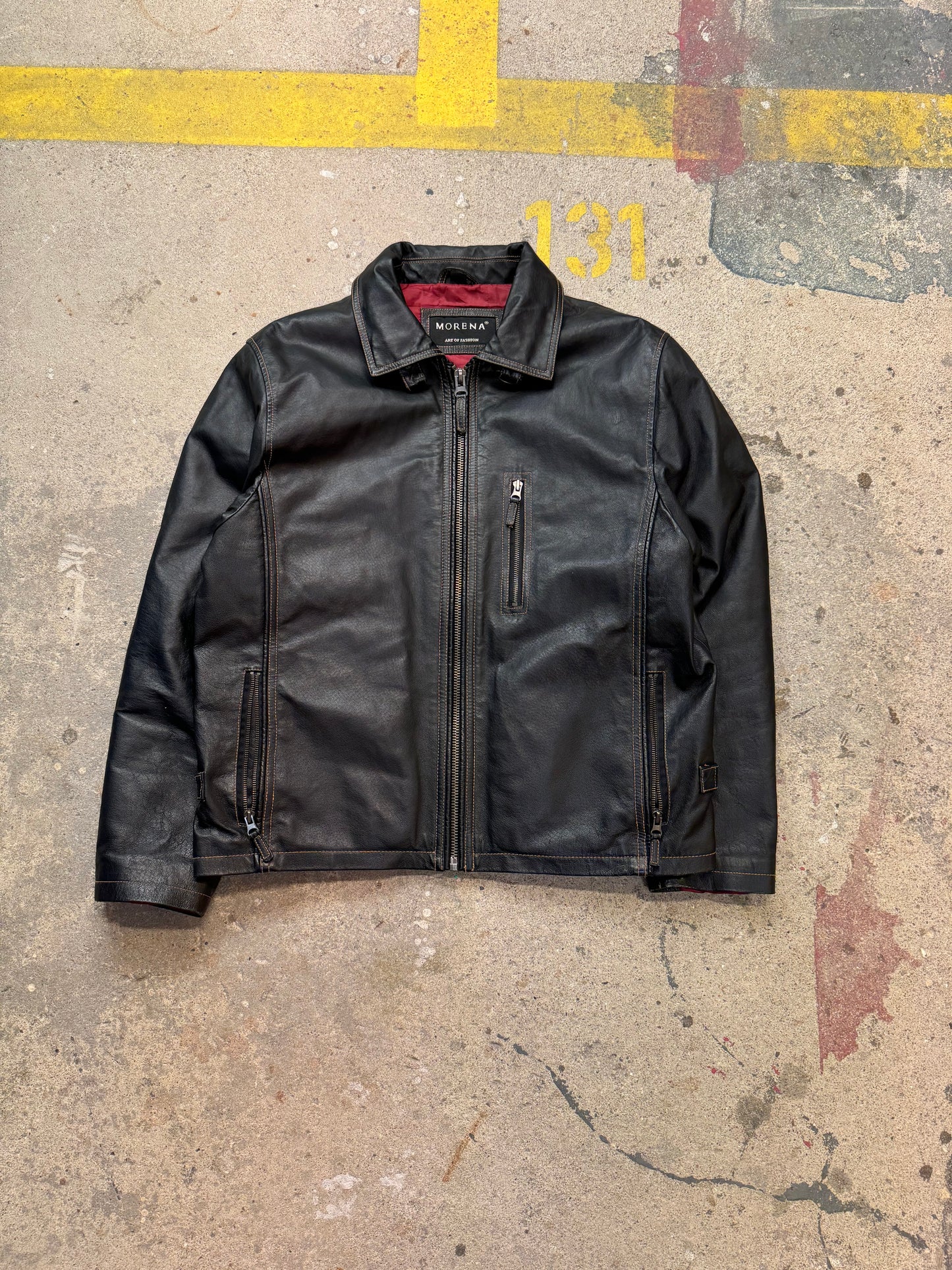 Lederjacke