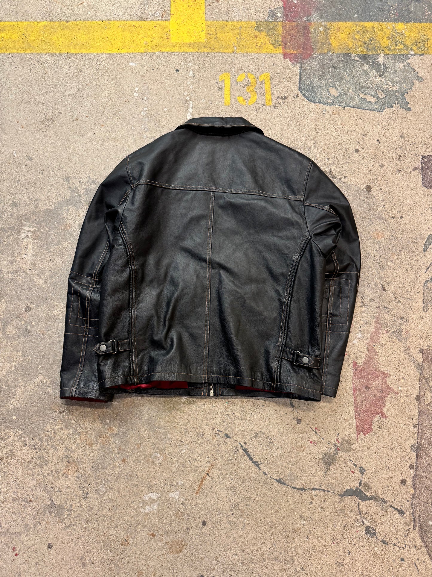 Lederjacke