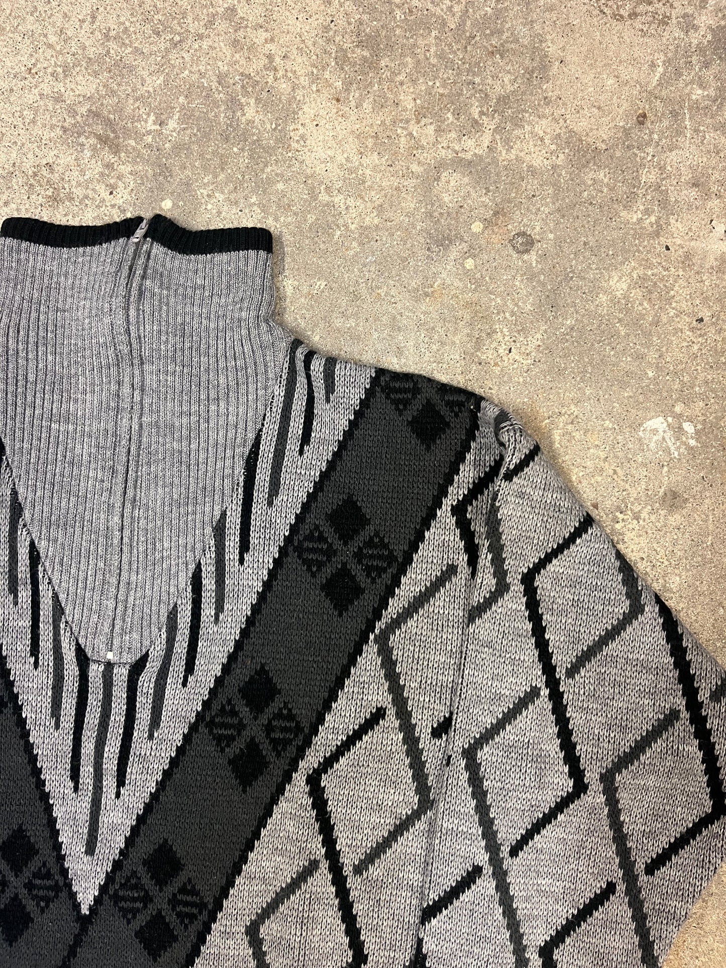 Herren Strickpullover in Grau