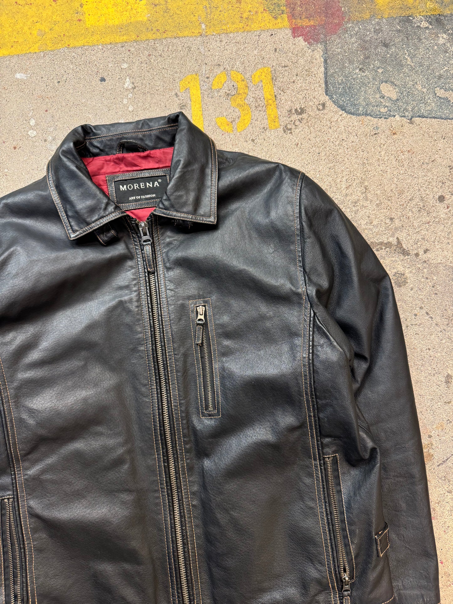 Lederjacke