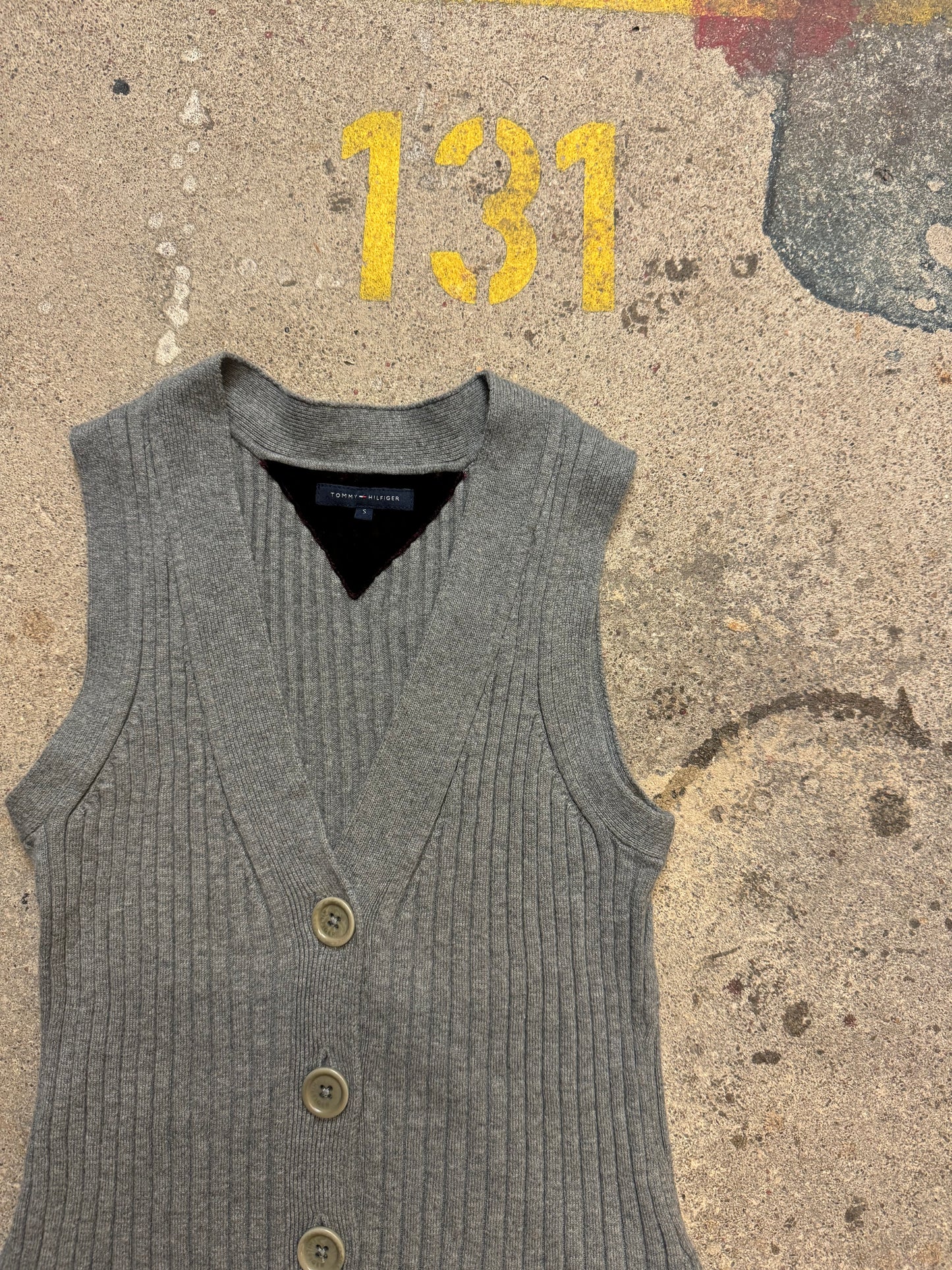 Tommy Hilfiger Pre-Owned Weste Grau