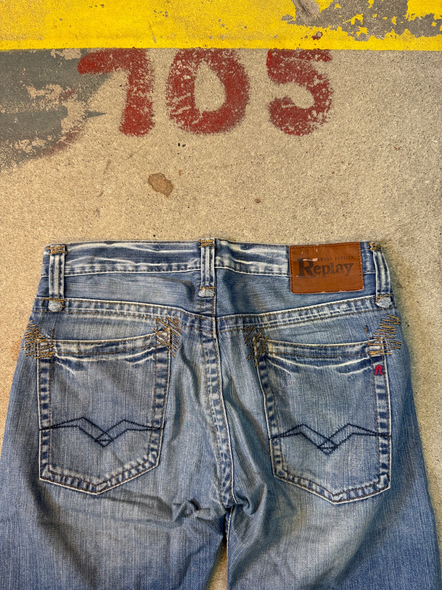 Replay 3/4 Jeansshorts (M)