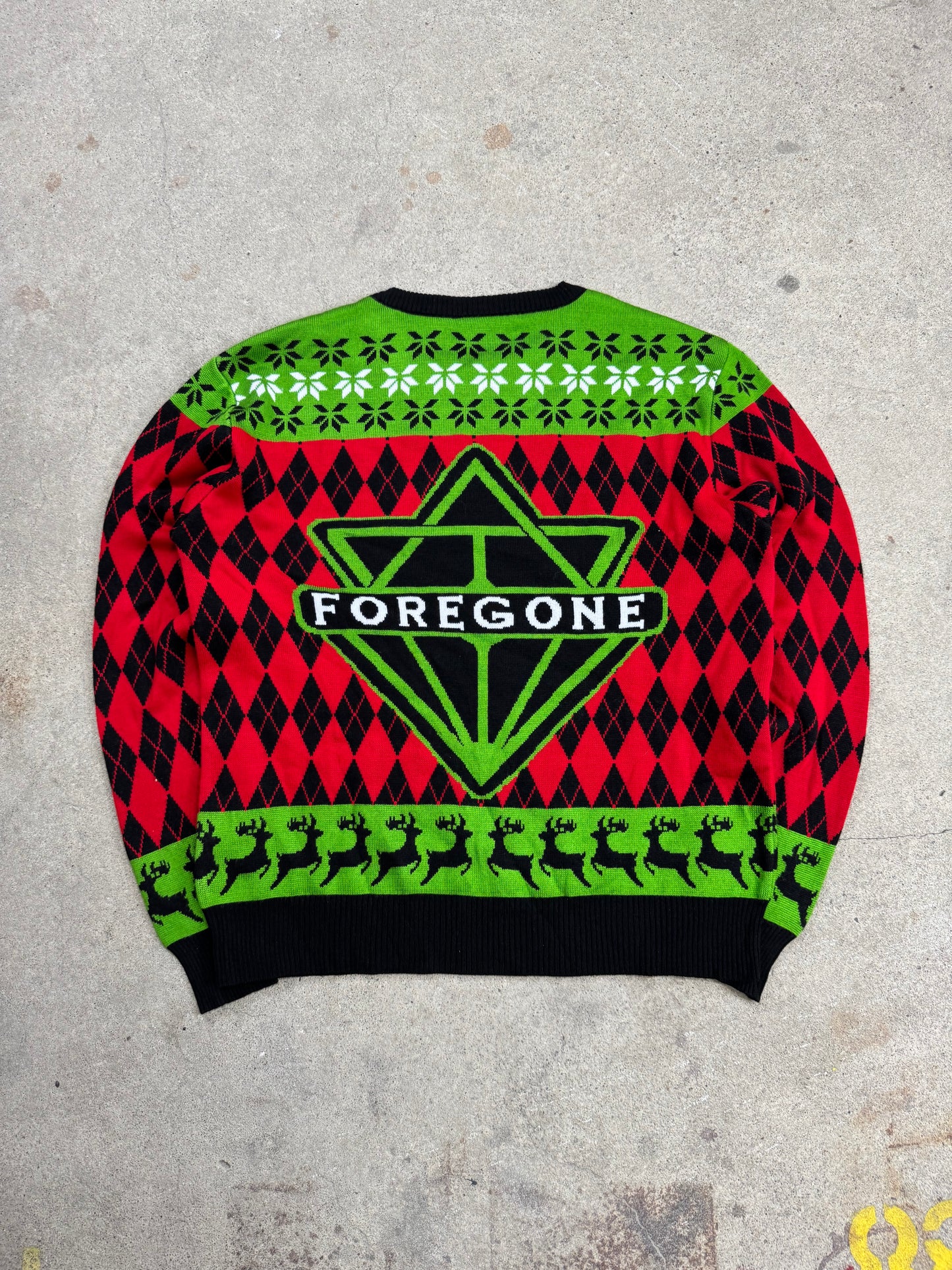 Strickpullover in Flames / L