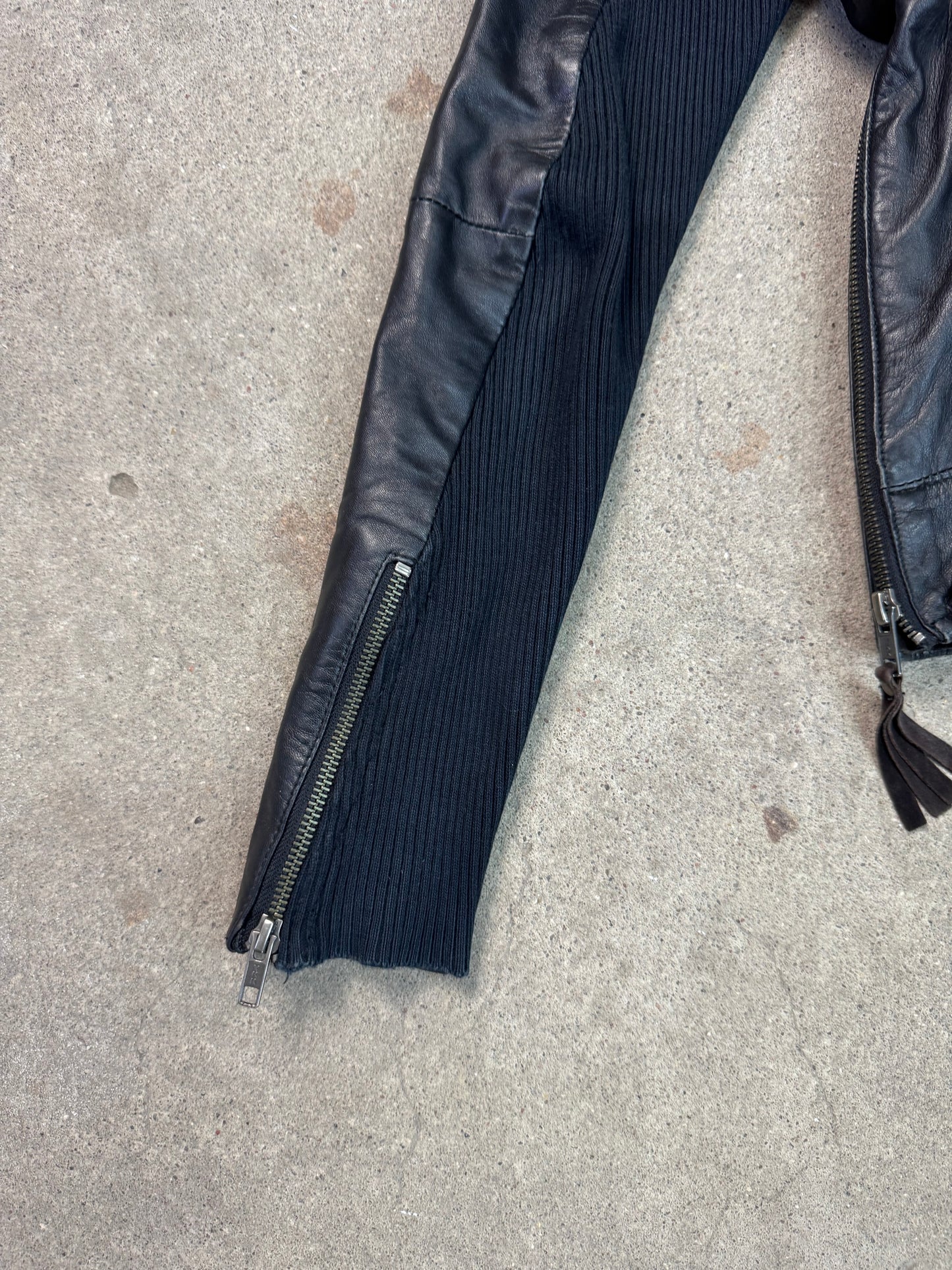 Vintage Lederjacke (XS)