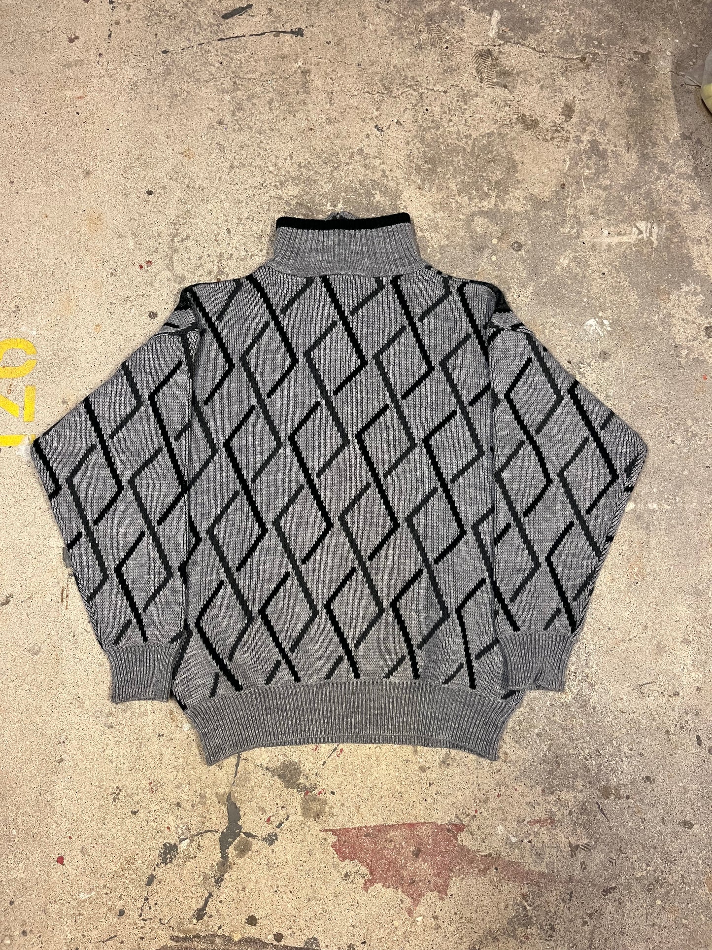 Herren Strickpullover in Grau
