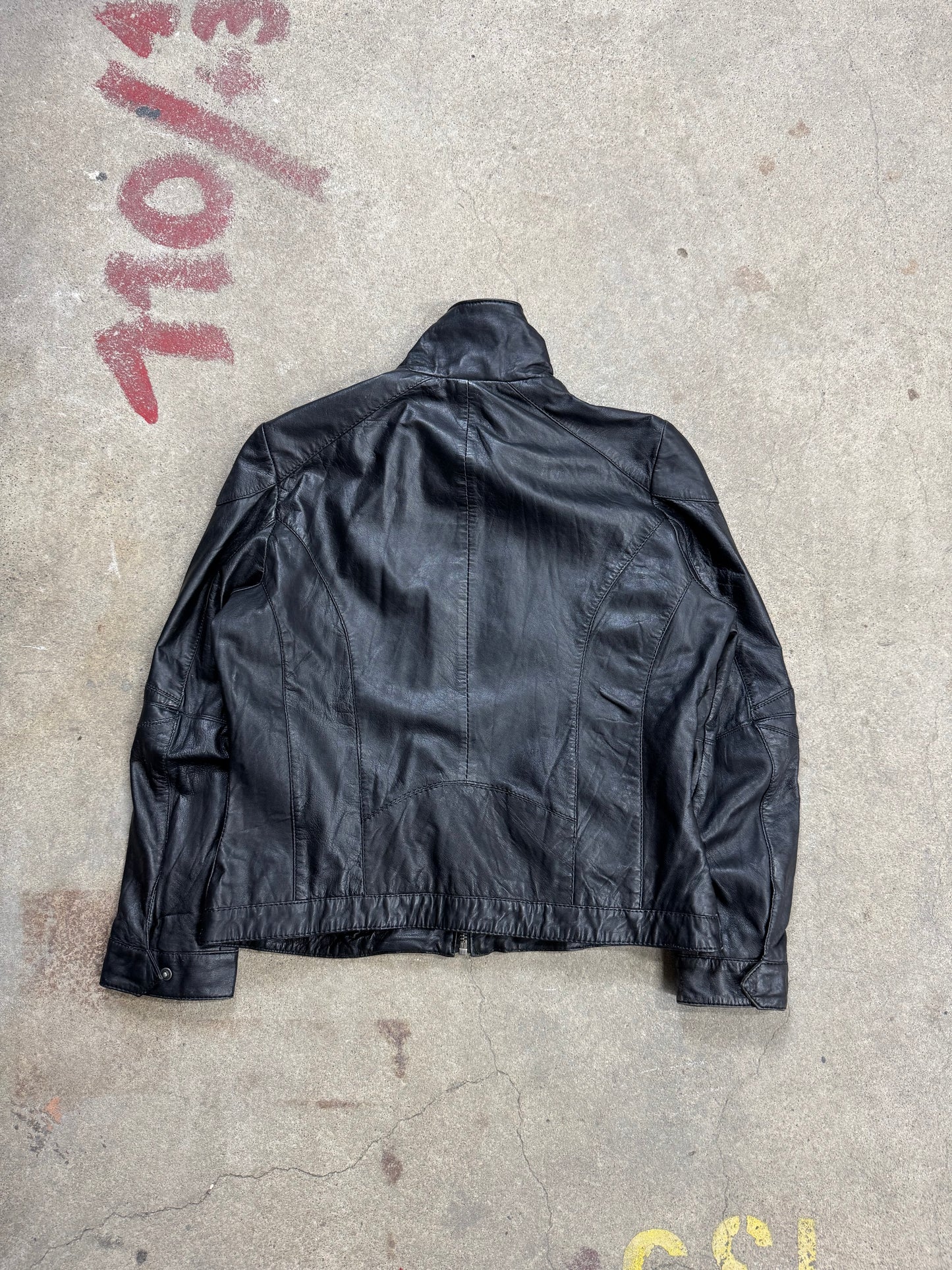 Lederjacke | Y2K | Gispy | XL