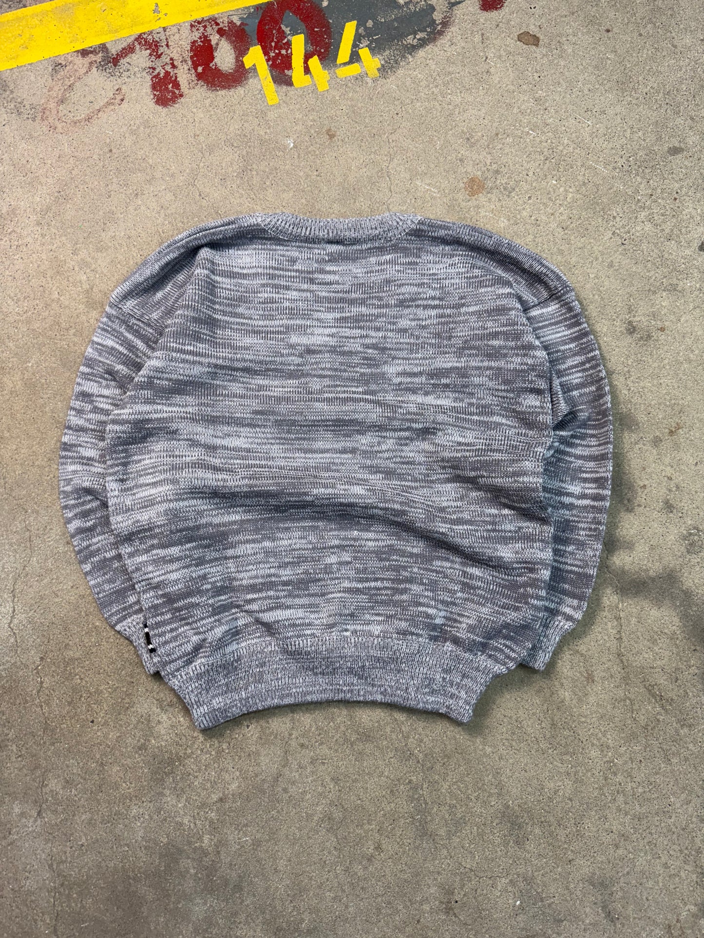 Vintage Strickpullover V-Schnitt| XL