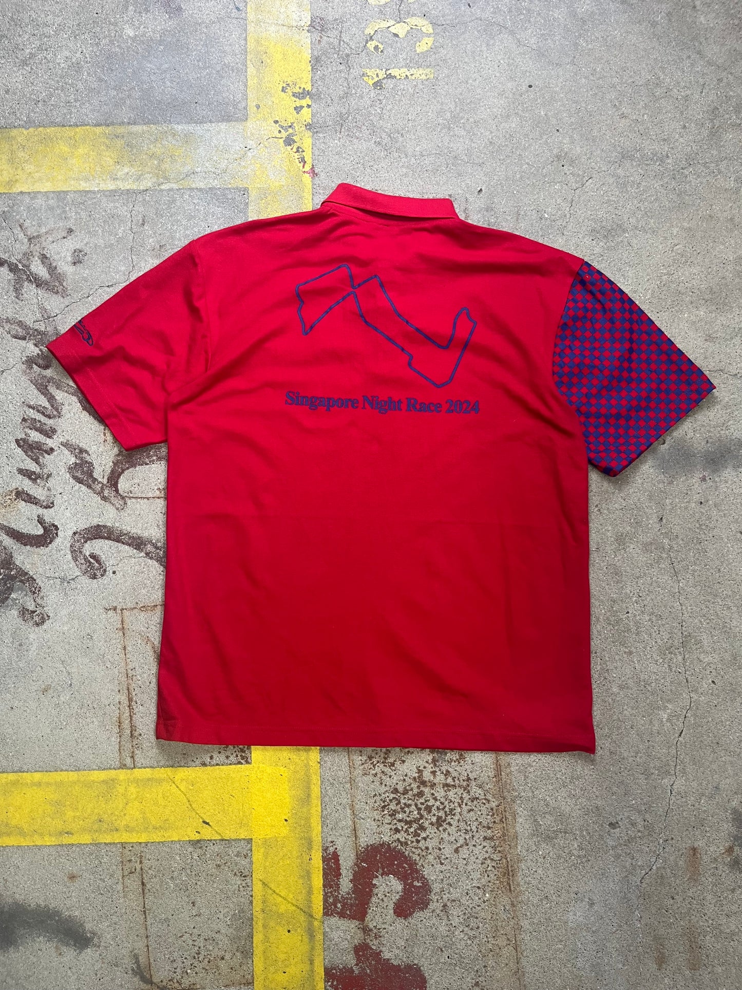 Vintage singapore Polo |XXL
