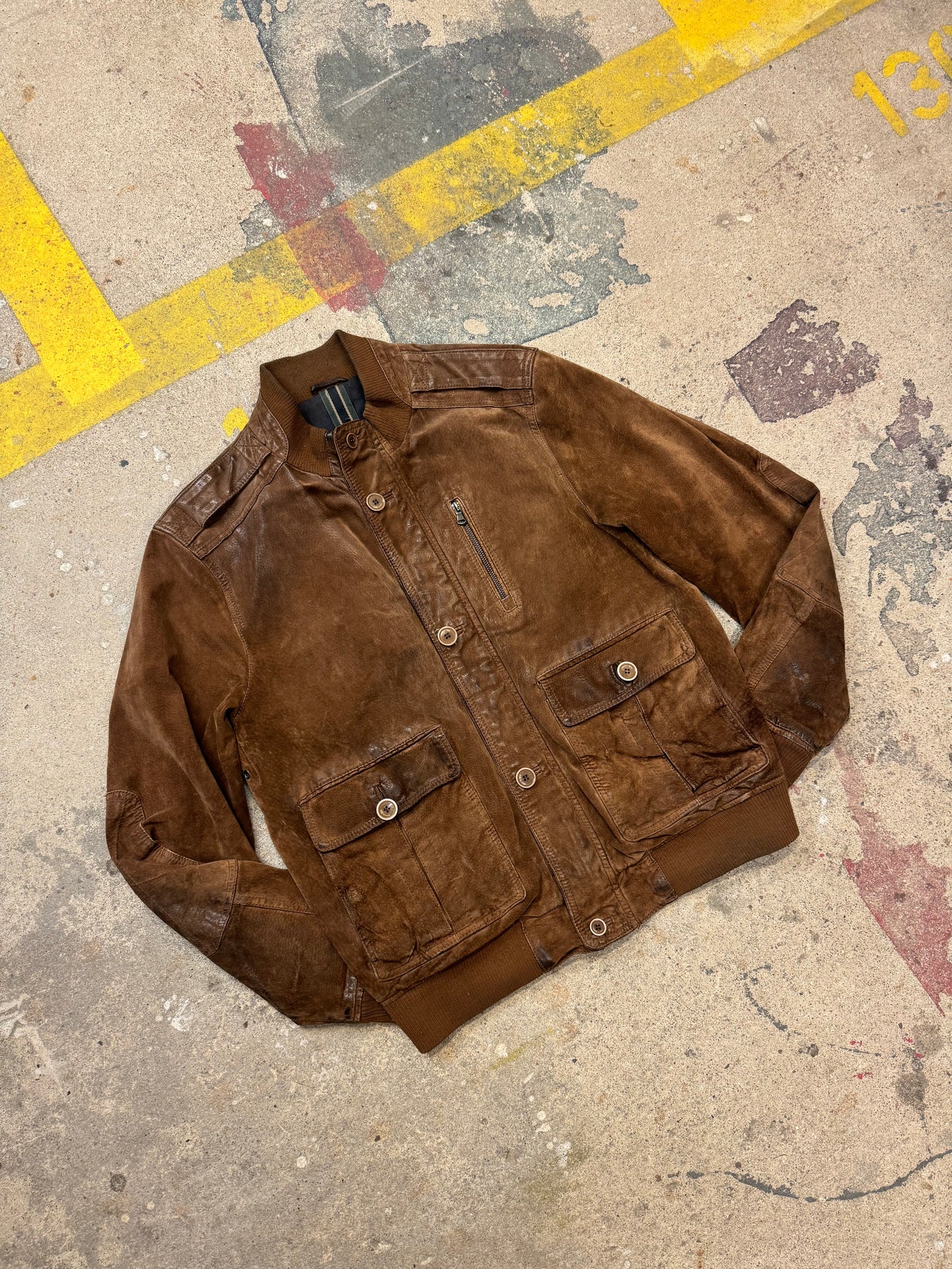 Lederjacke