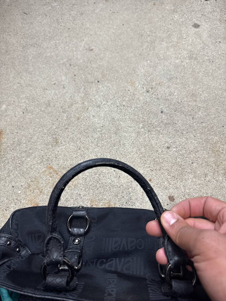 Just Cavalli | Handtasche Nylon Kroko | One Size