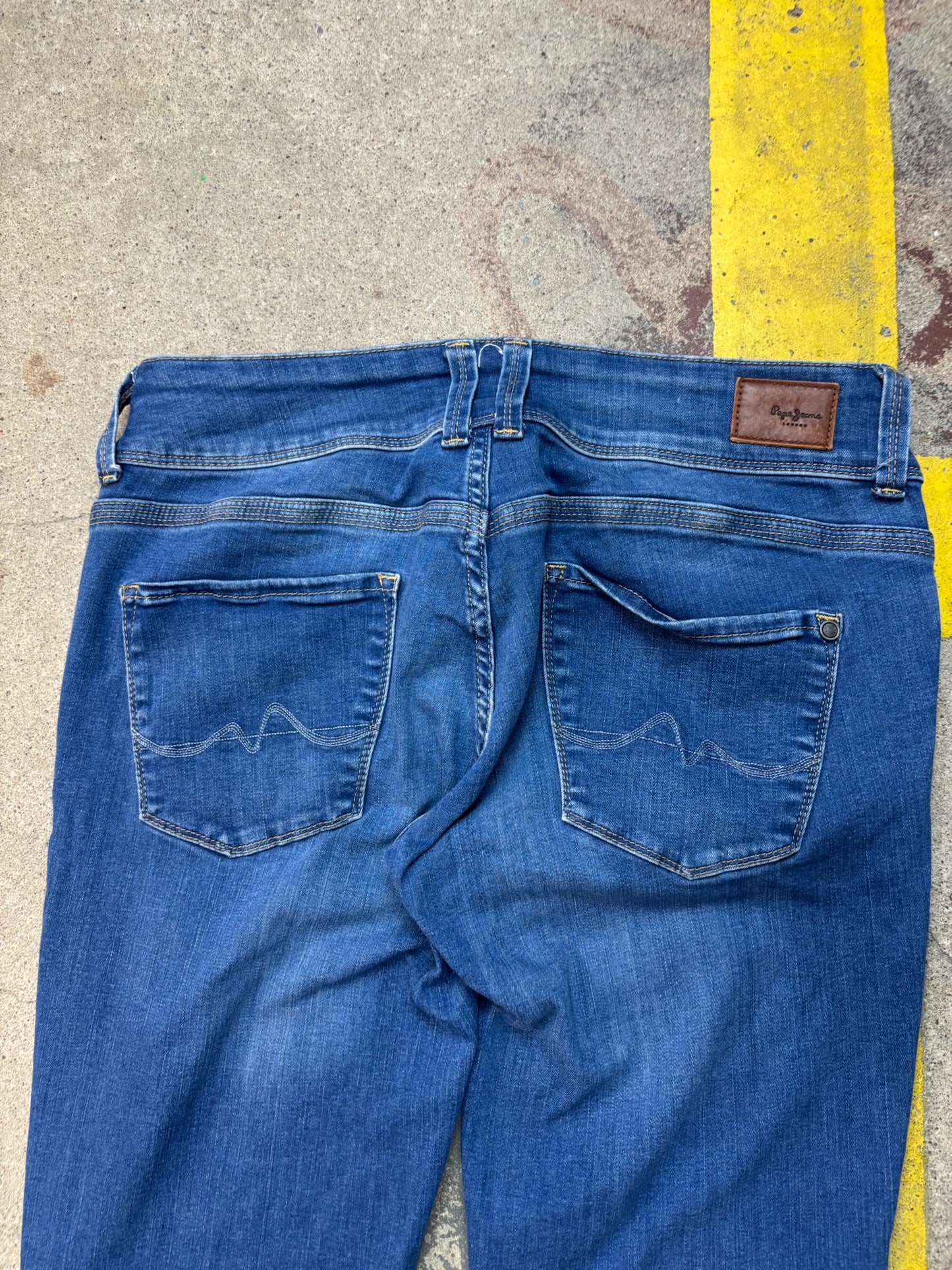 Pepe Low Waist Jeanshose | M