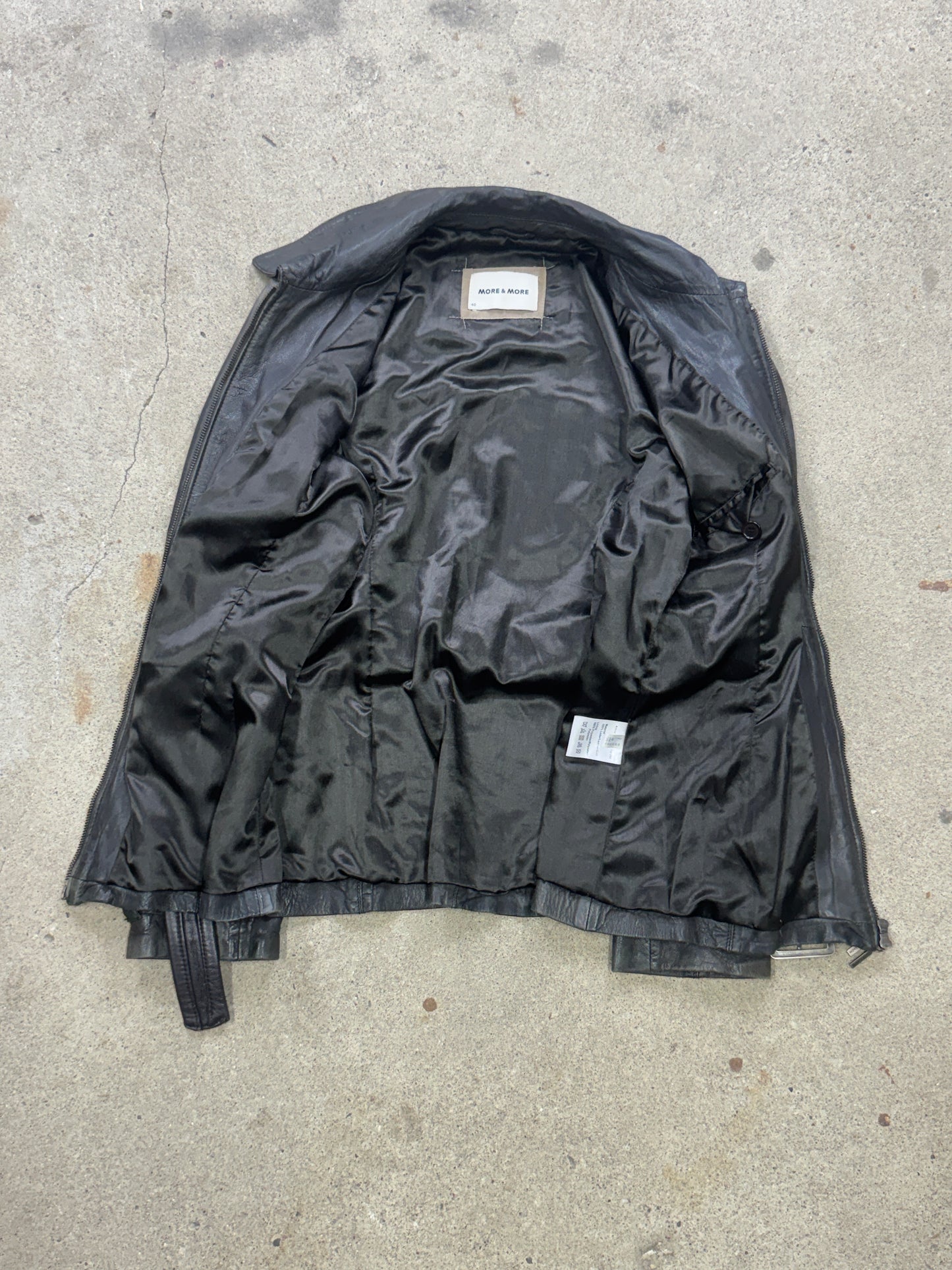 More and More Lederjacke | 40 | L