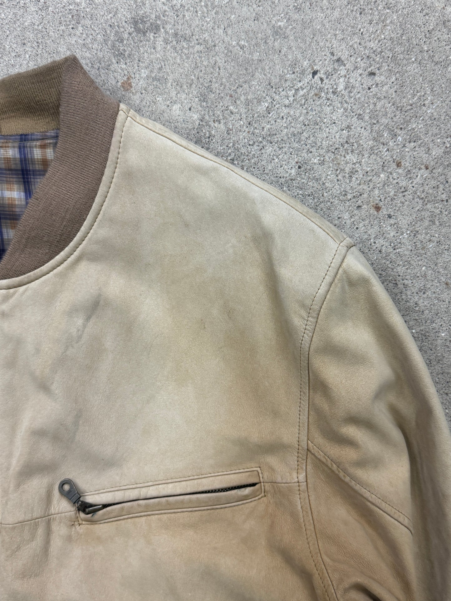 Vintage Lederjacke | L