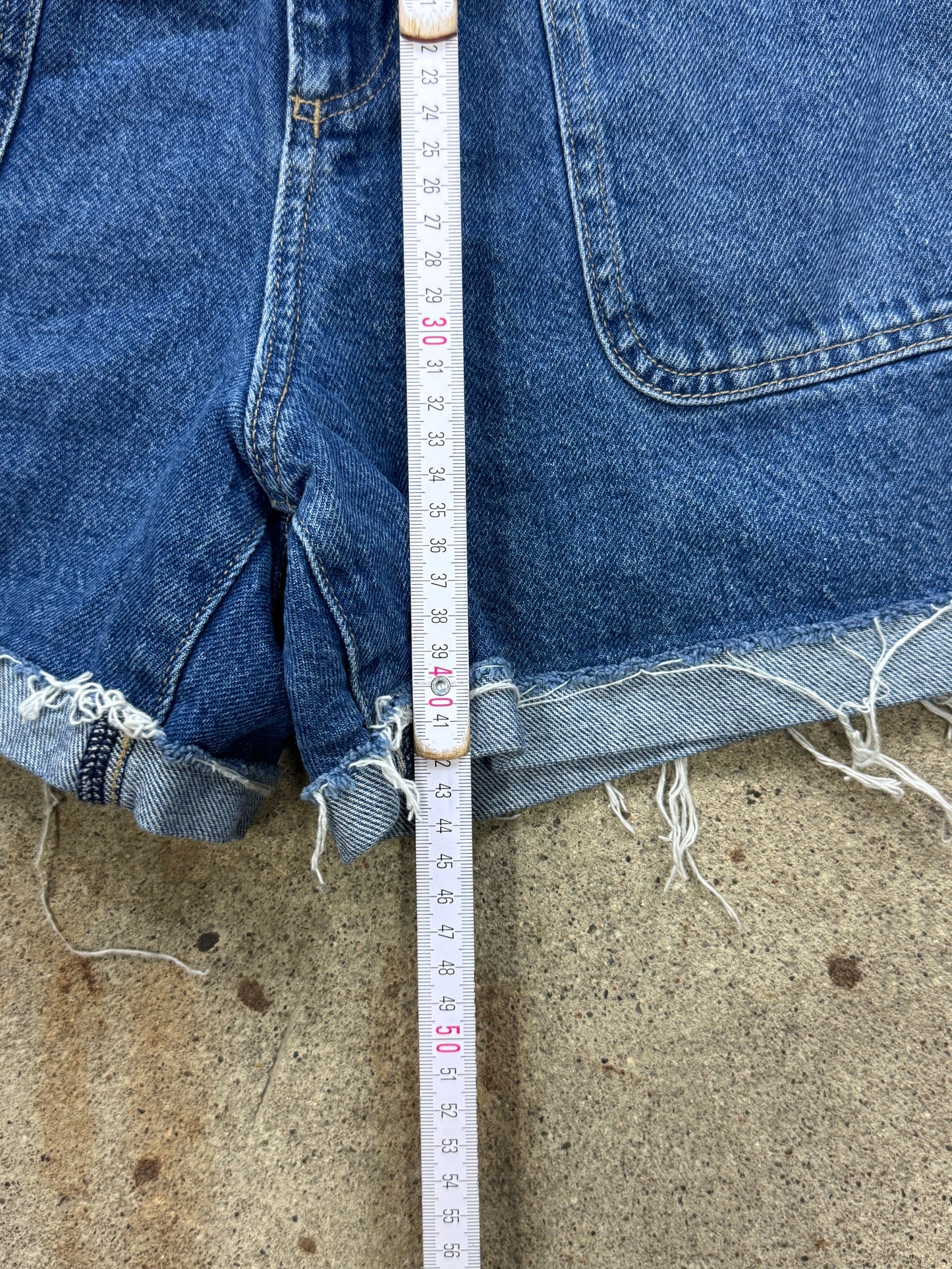 Kurze Jeanshose | 38 | M
