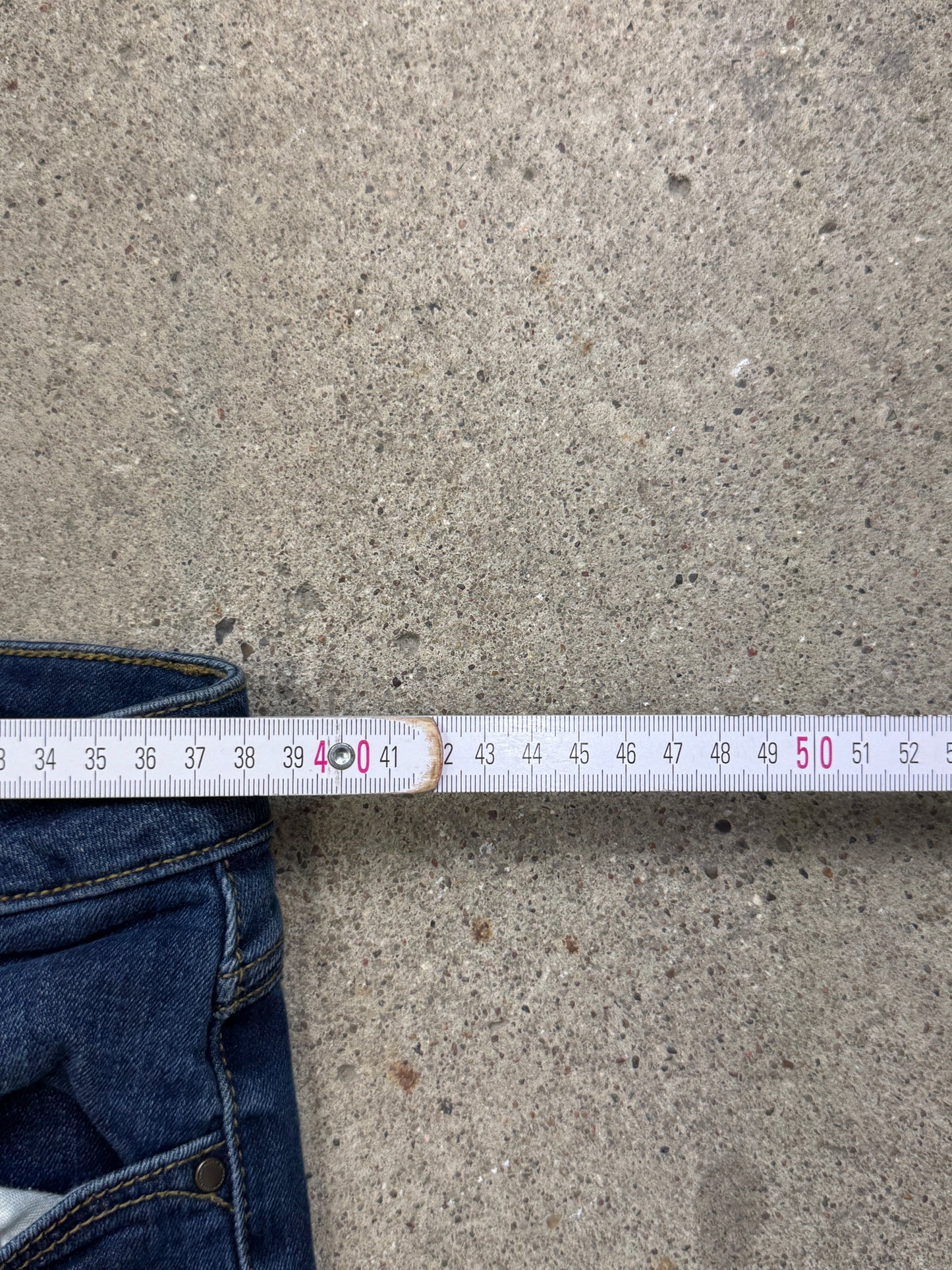 Low Waist Jeanshose | 38 | M