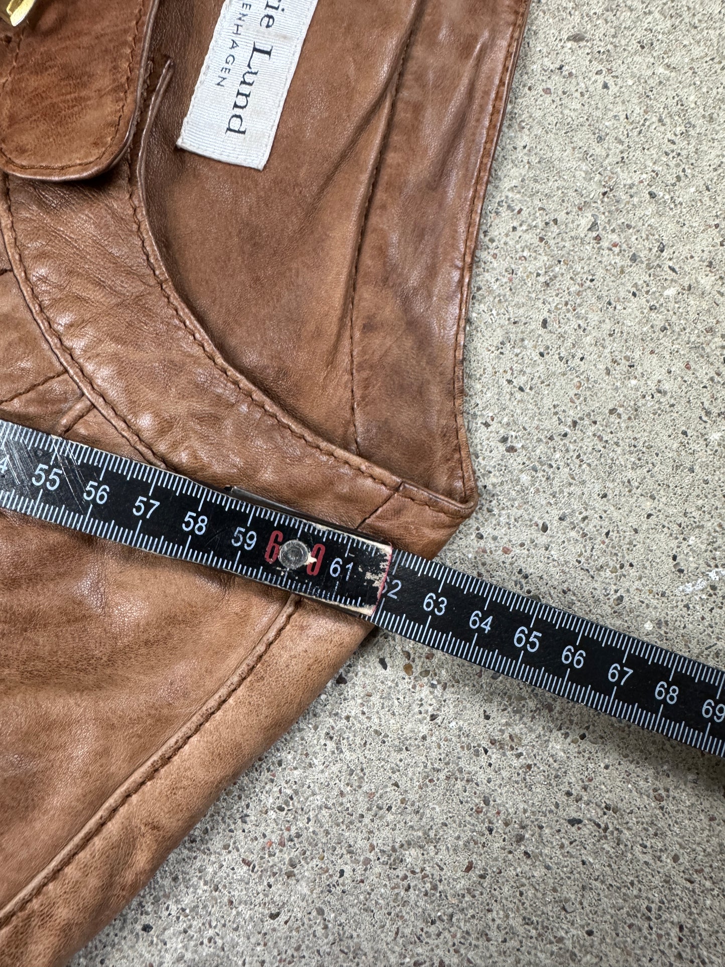 Marie Lund Lederjacke | XL