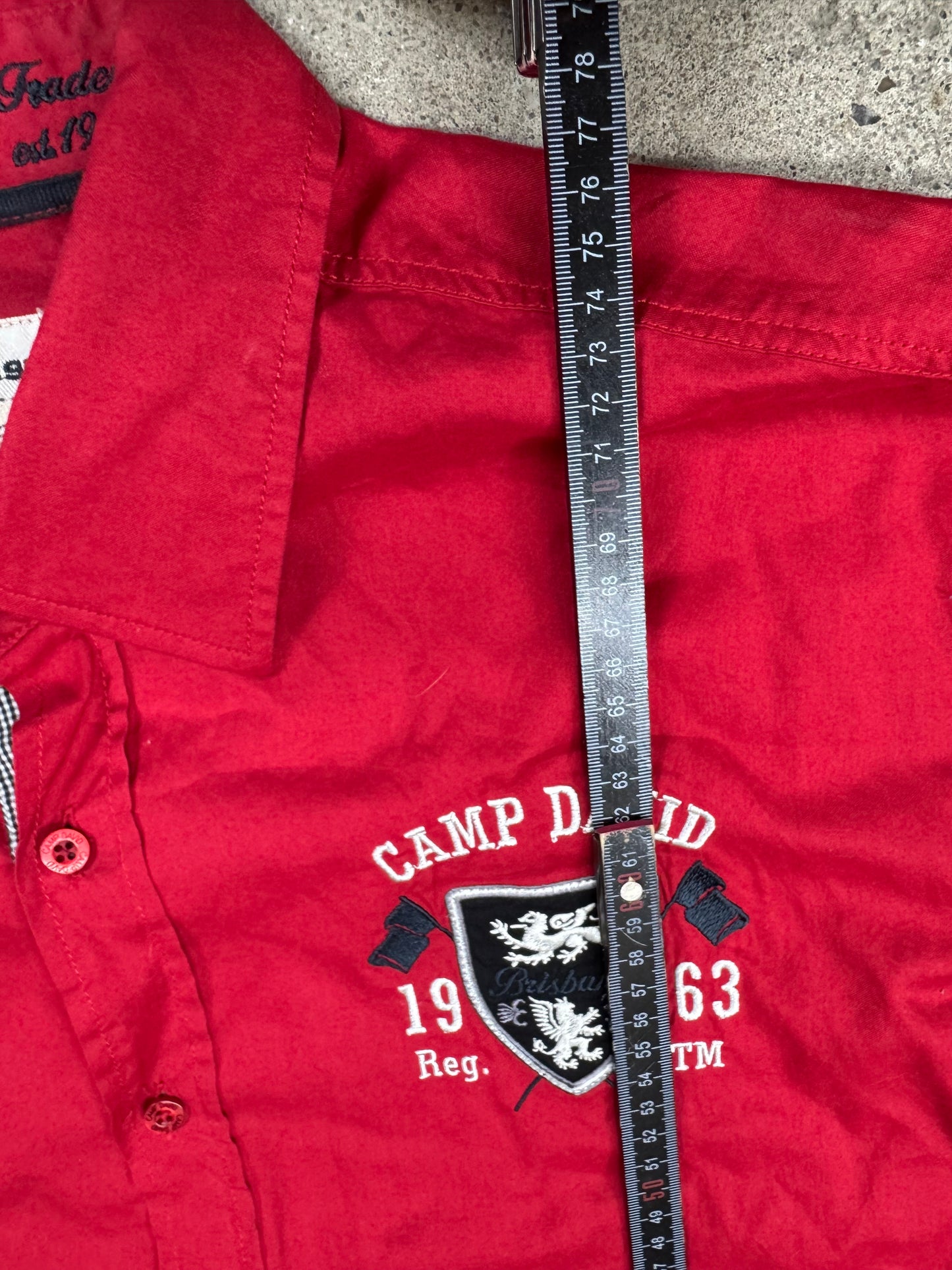 Camp David Hemd/ XXL