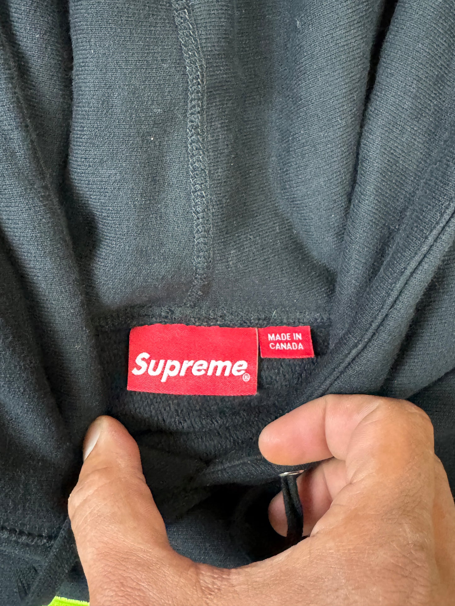 Supreme Box Logo Hooded Sweatshirt (fw17) Black | L