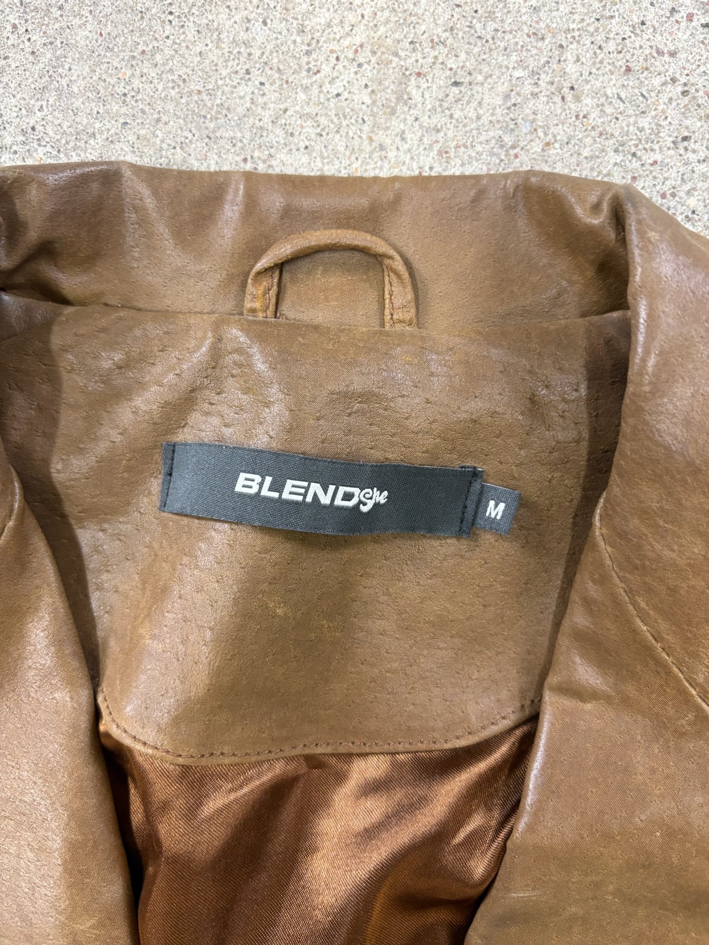 Blend Lederjacke | M