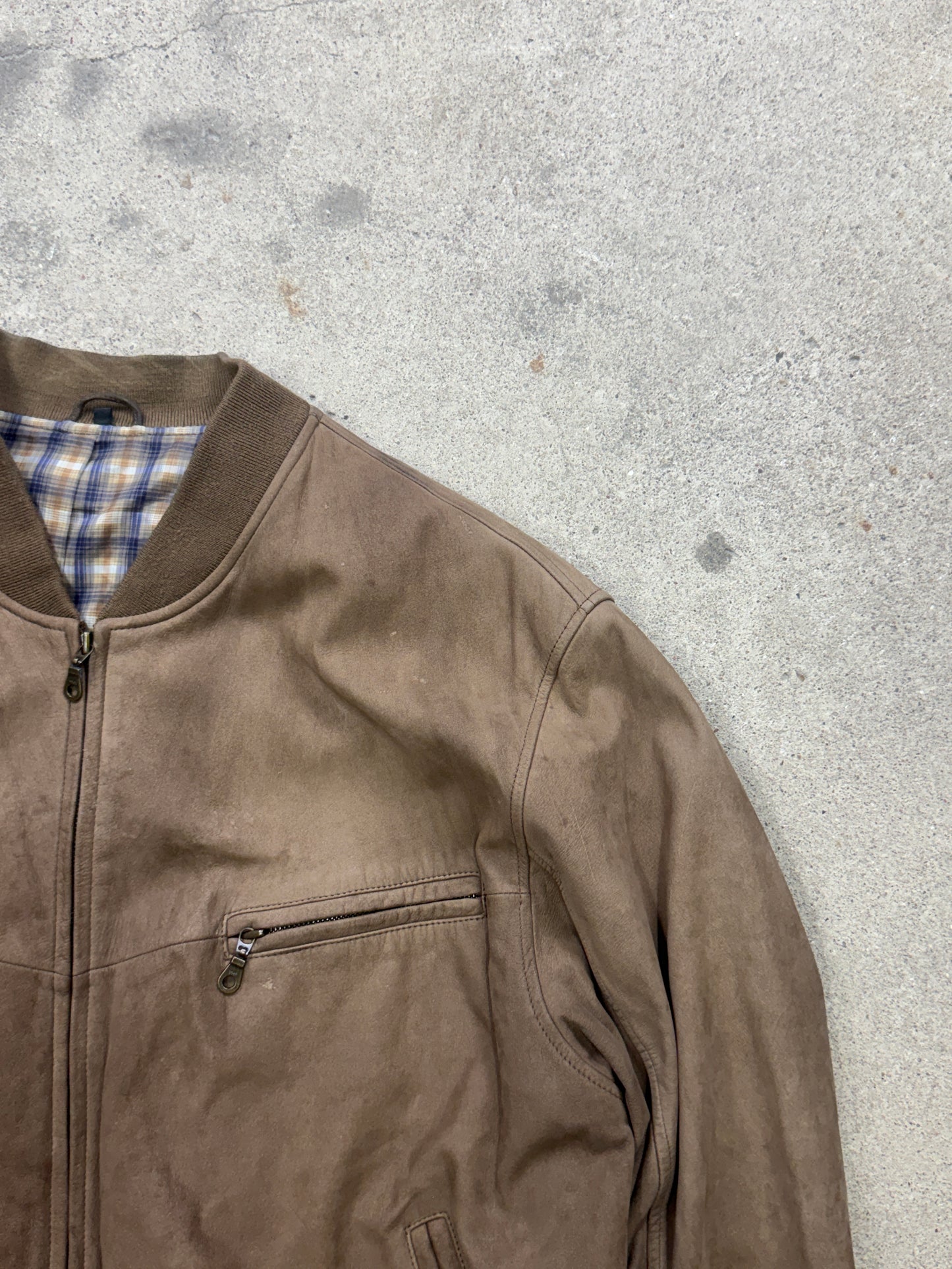 Vintage Lederjacke | XL