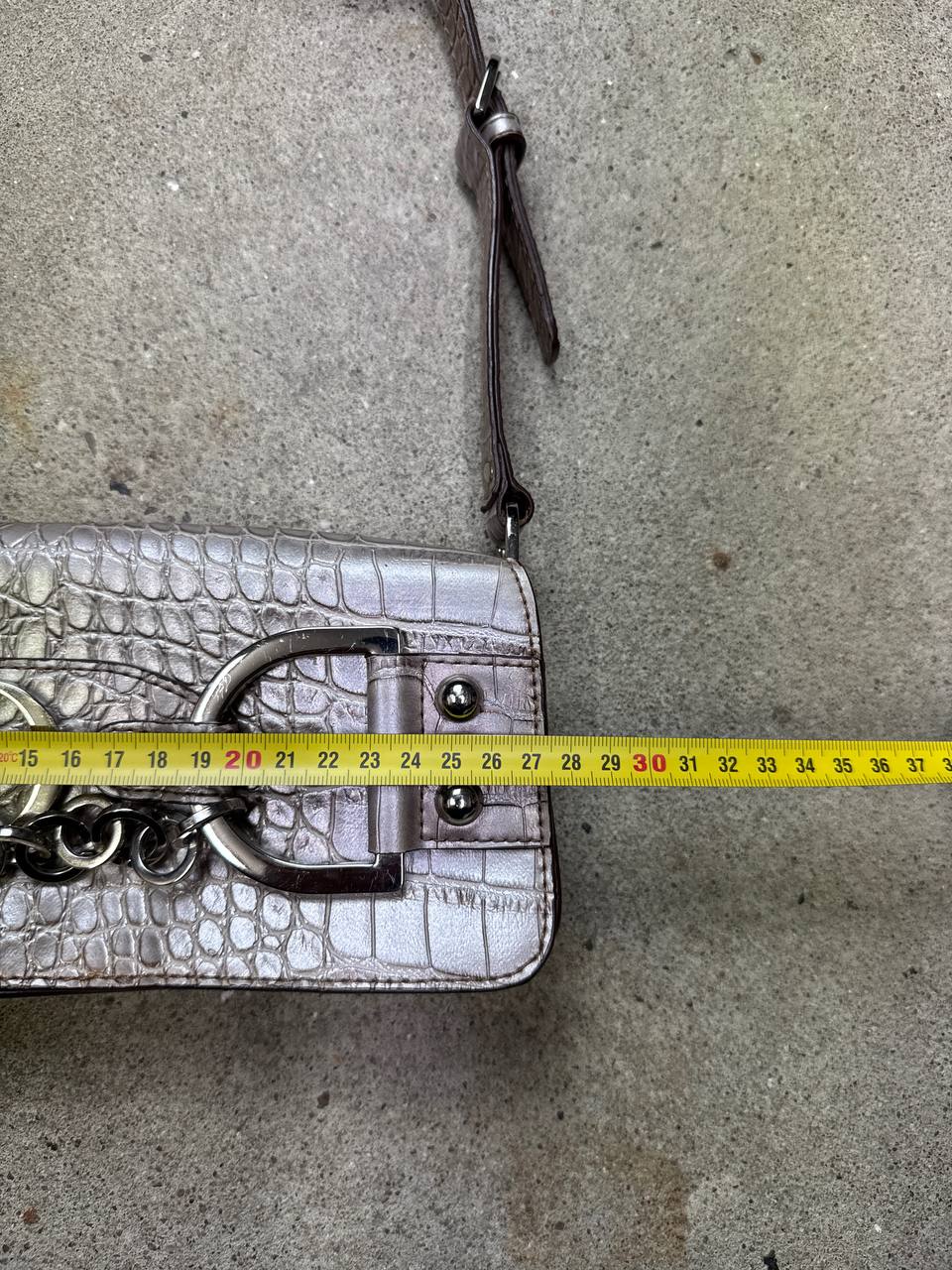 Guess | Handtasche Metallic Croc | One Size
