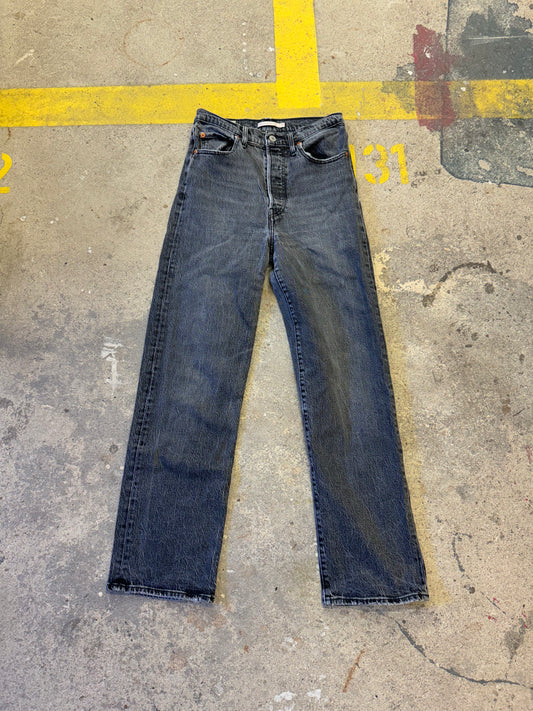 Levis Ribcage Straight Ankle Jeanshose