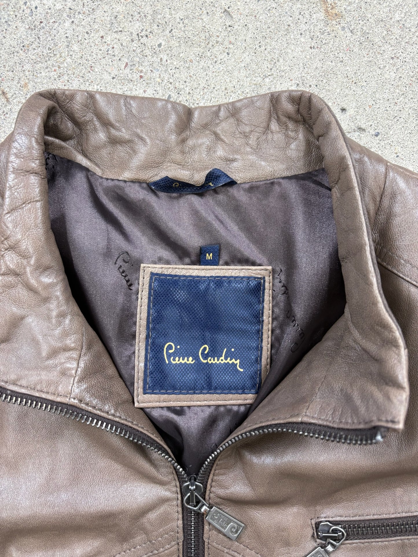 Piere Cardin Lederjacke | M