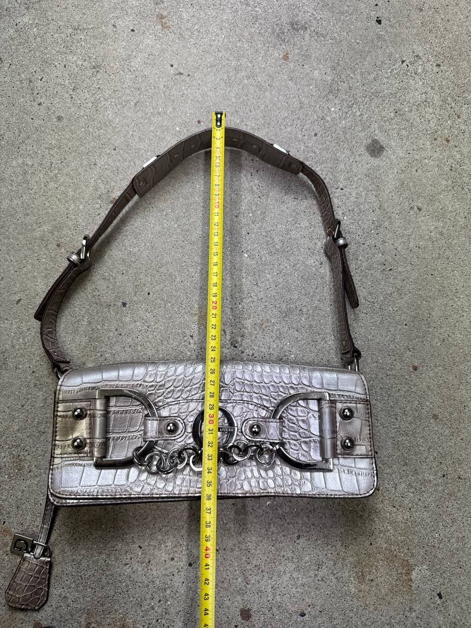 Guess | Handtasche Metallic Croc | One Size