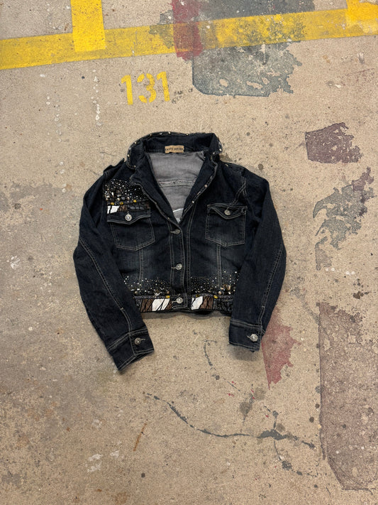 Designer Jeansjacke