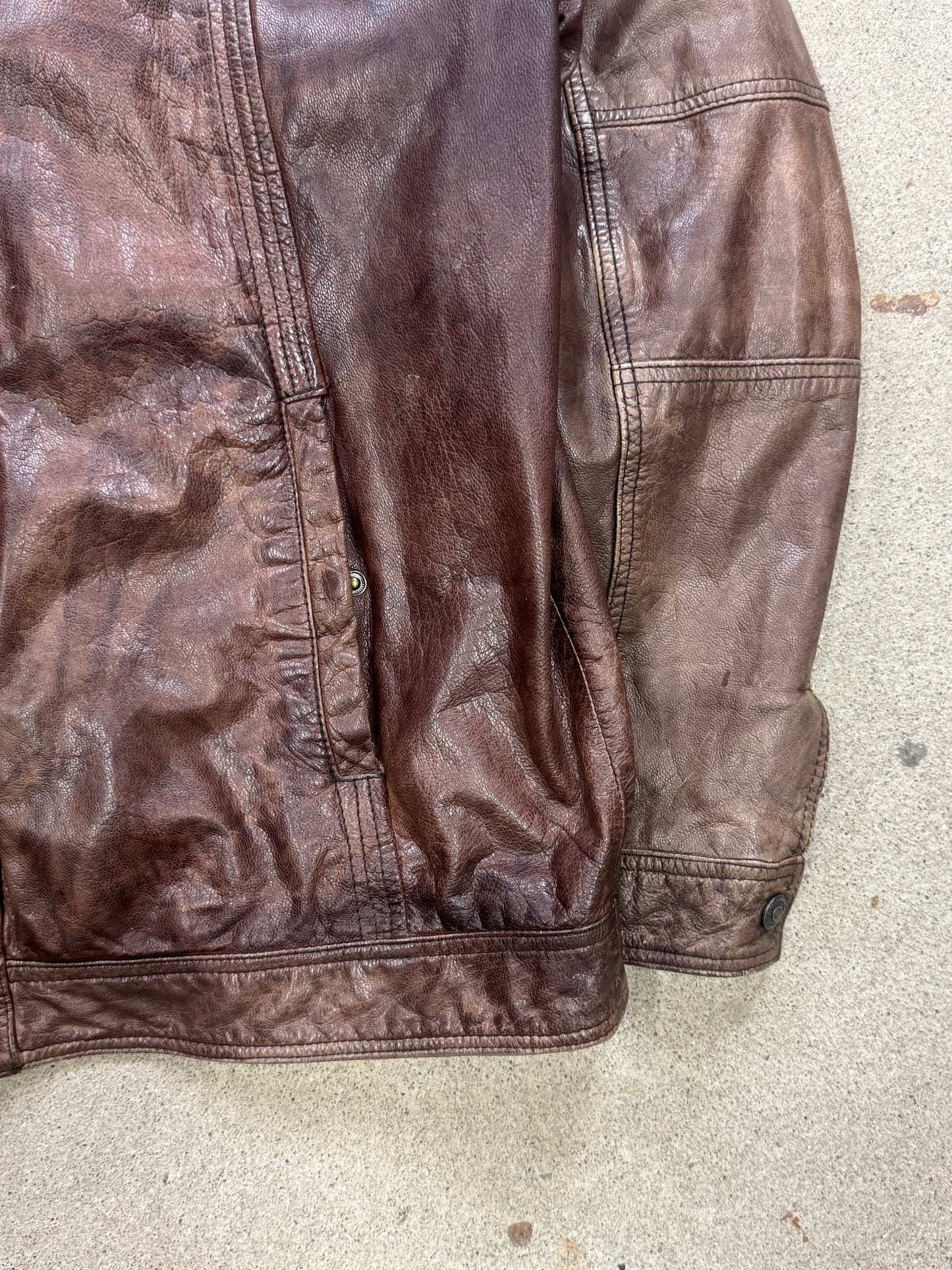 Engbers Lederjacke | 60 | XXL