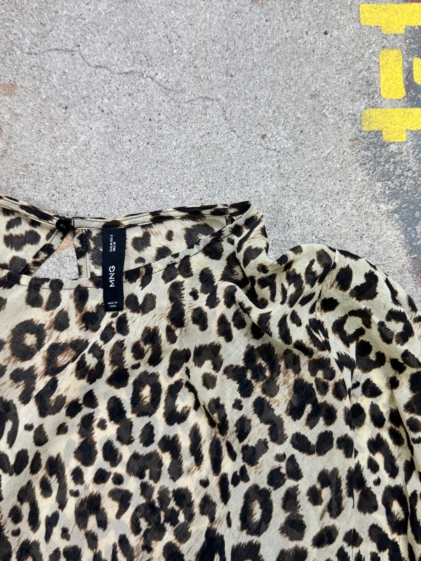 Y2K | Leoparden Kleid | M