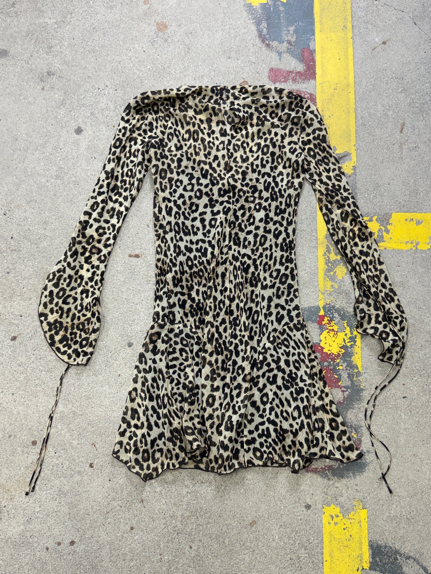 Y2K | Leoparden Kleid | M