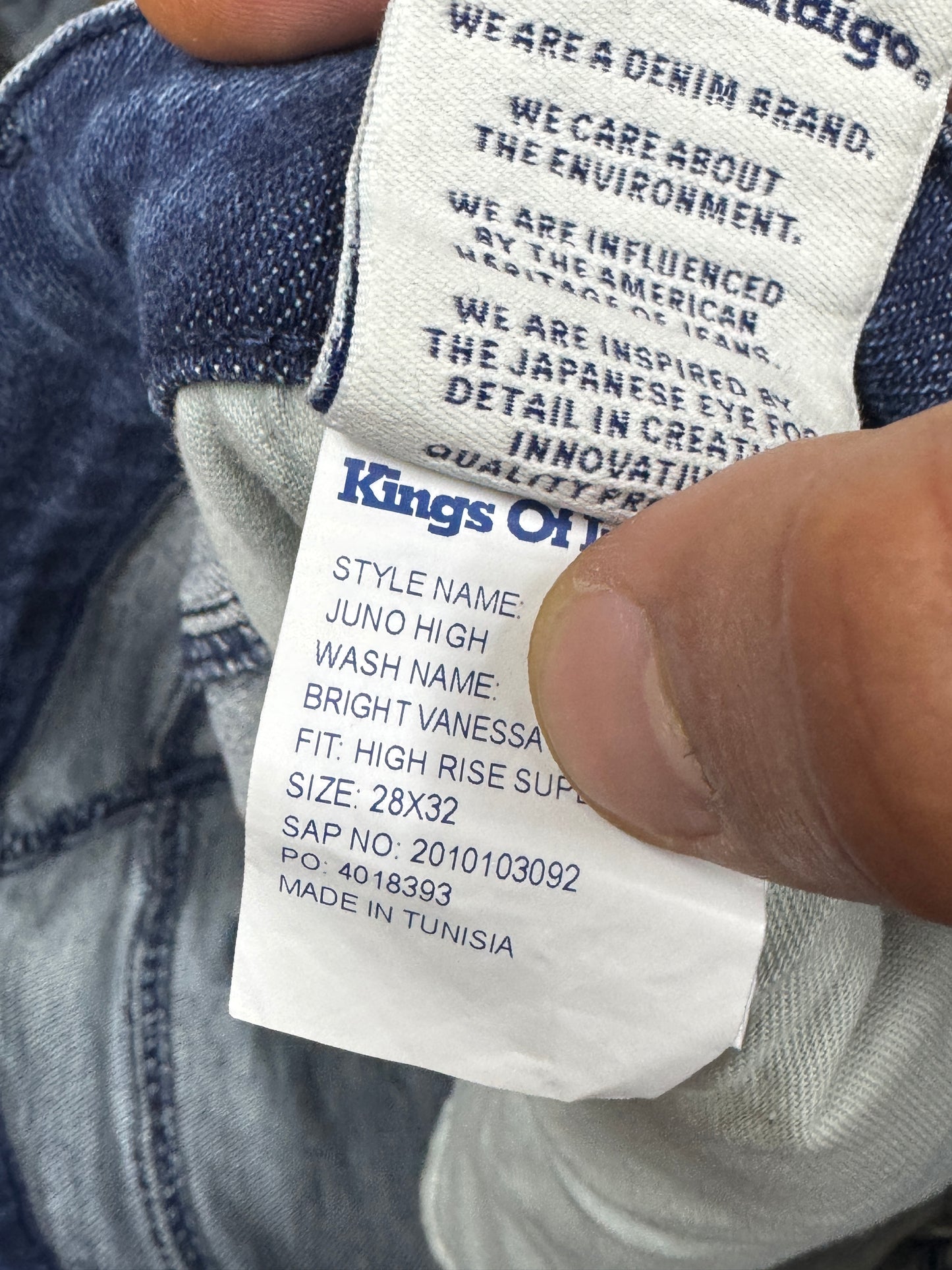 Kings of Indigo Jeanshose | S | W28/L32