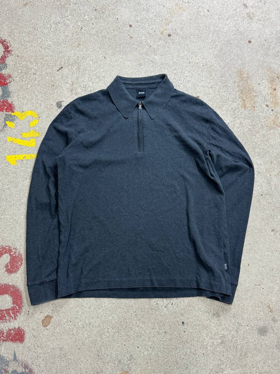 Hugo Boss | Strickpullover Half-Zip | M