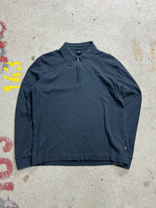 Hugo Boss | Strickpullover Half-Zip | M