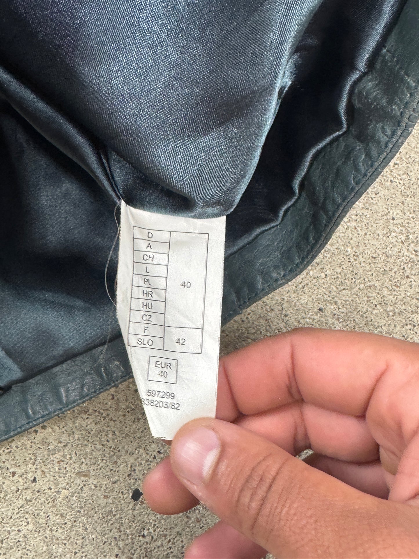 Vintage Lederjacke | L | 40