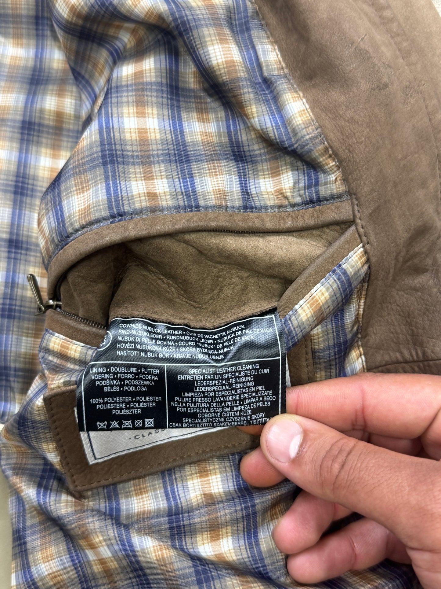 Vintage Lederjacke | XL