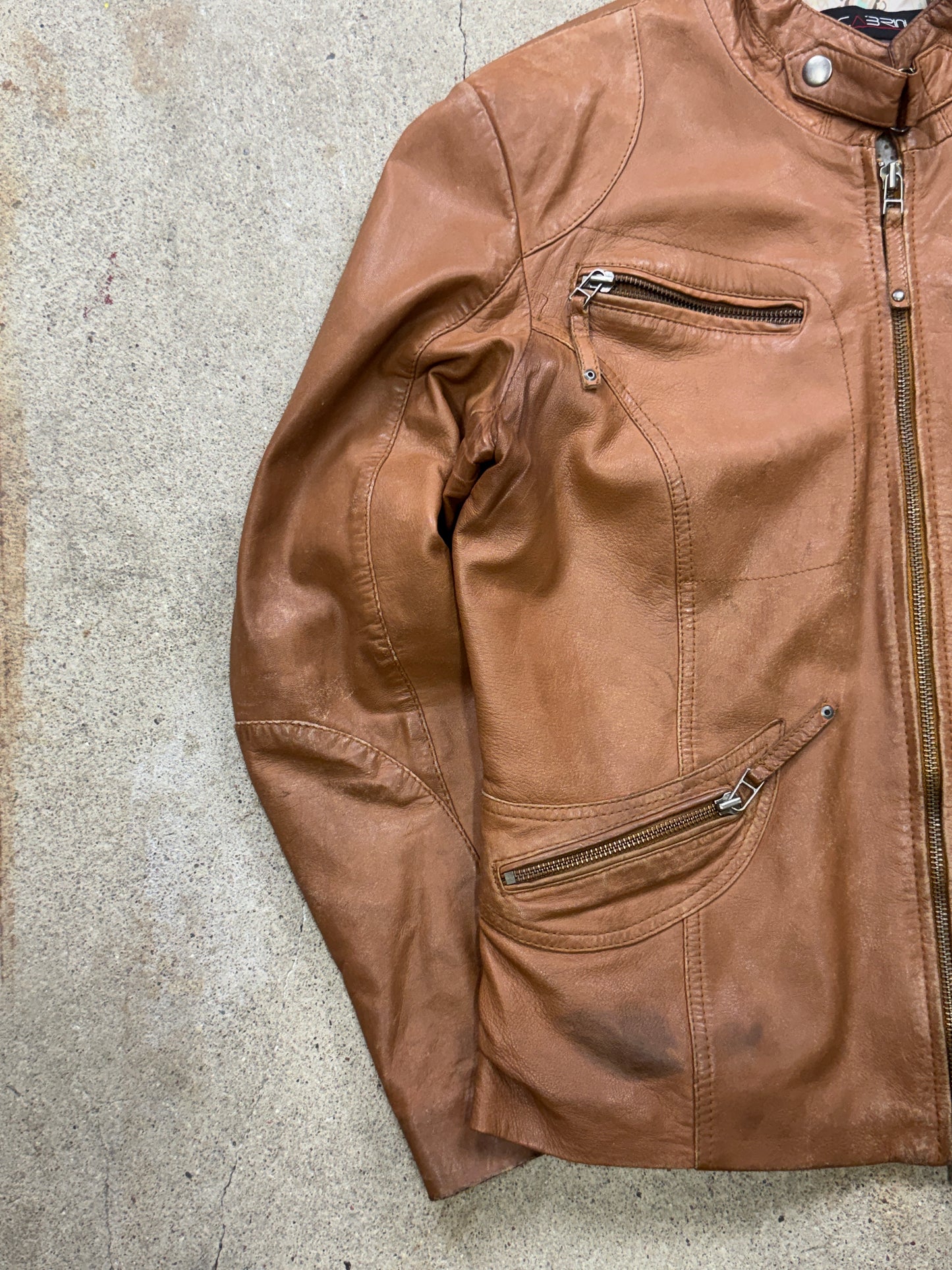 Cabrini Damen Lederjacke | L