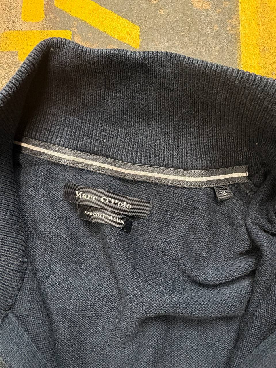Marc O'Polo | Strickjacke Fine Cotton Zip | XL