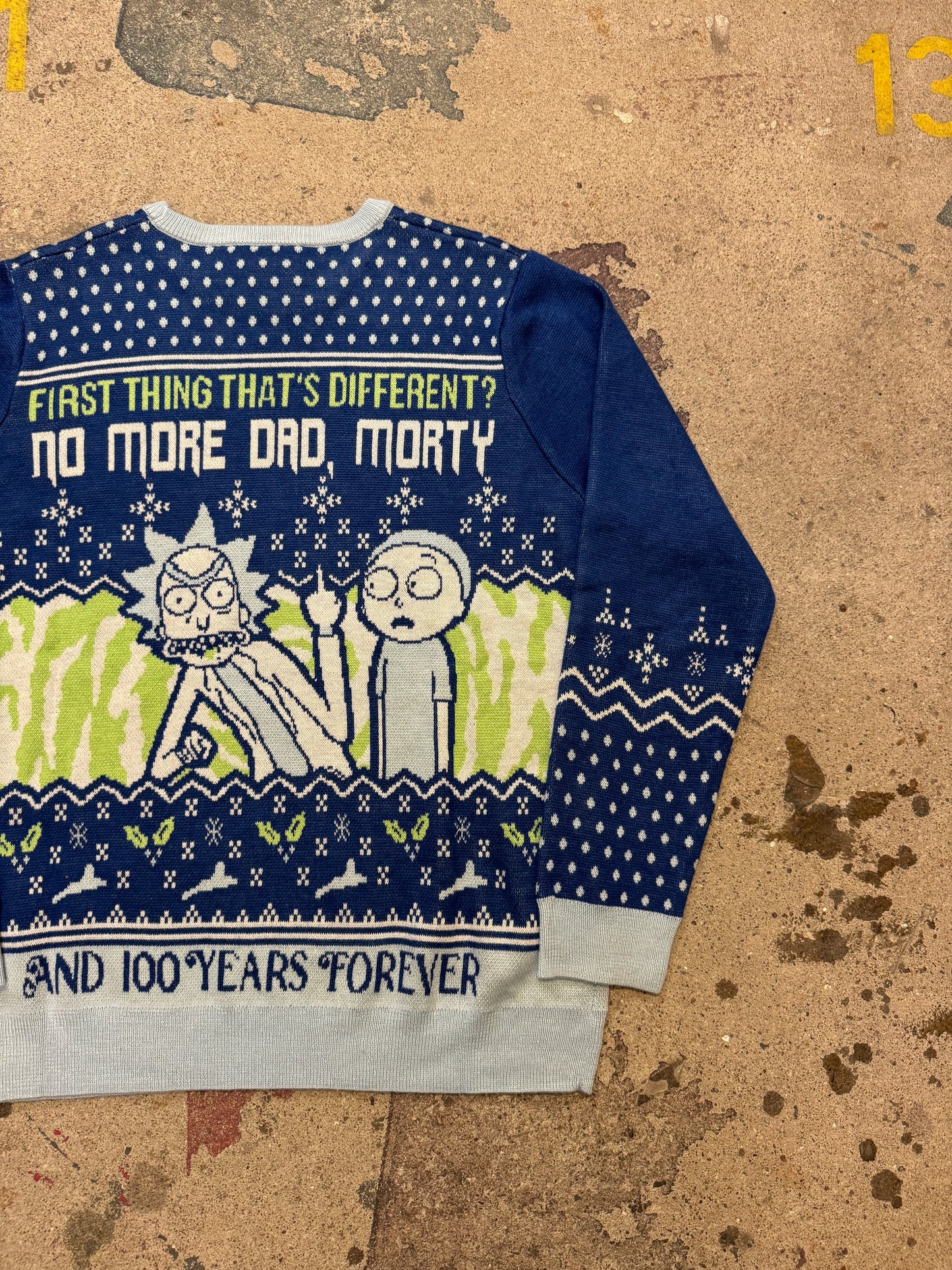 Rick & Morty Strickpullover