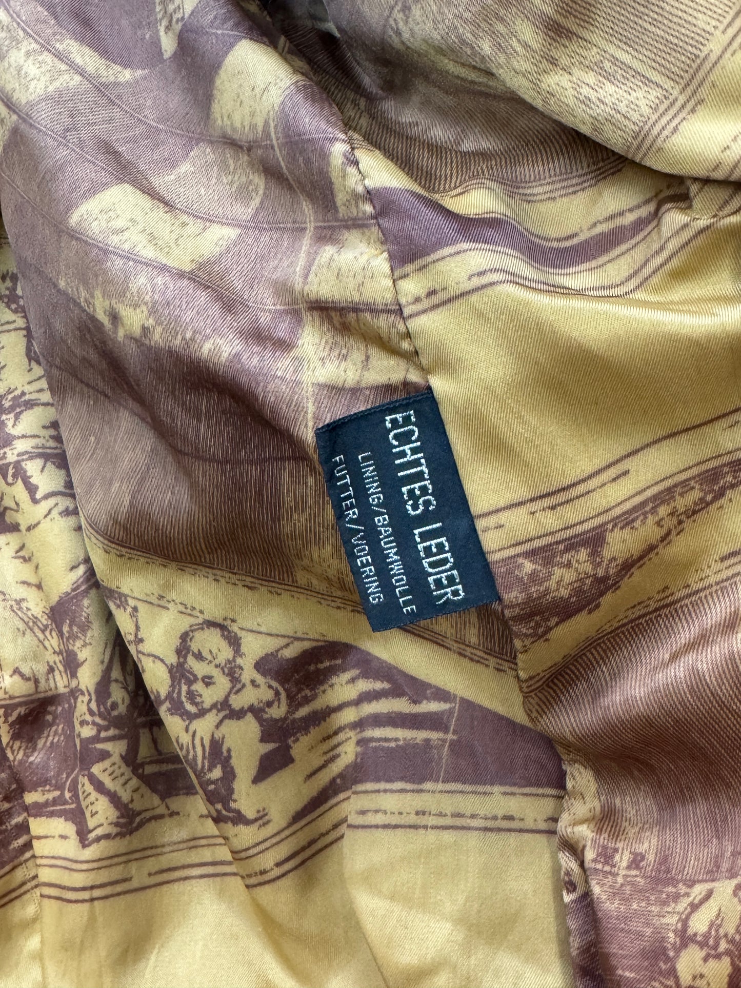 Vintage Lederjacke | 60 | XXL