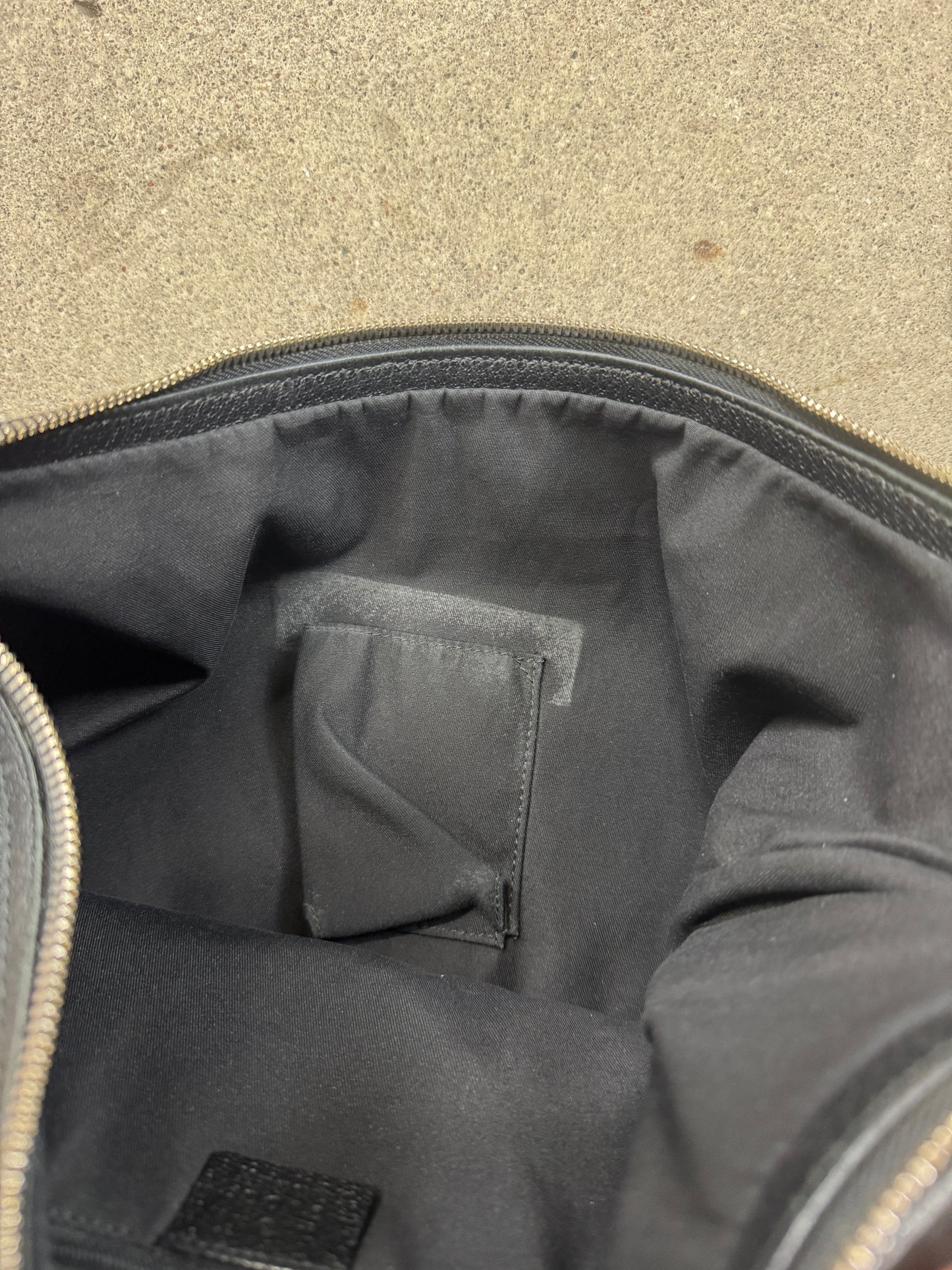 Gucci Black GG Canvas Web Princy Hobo Bag