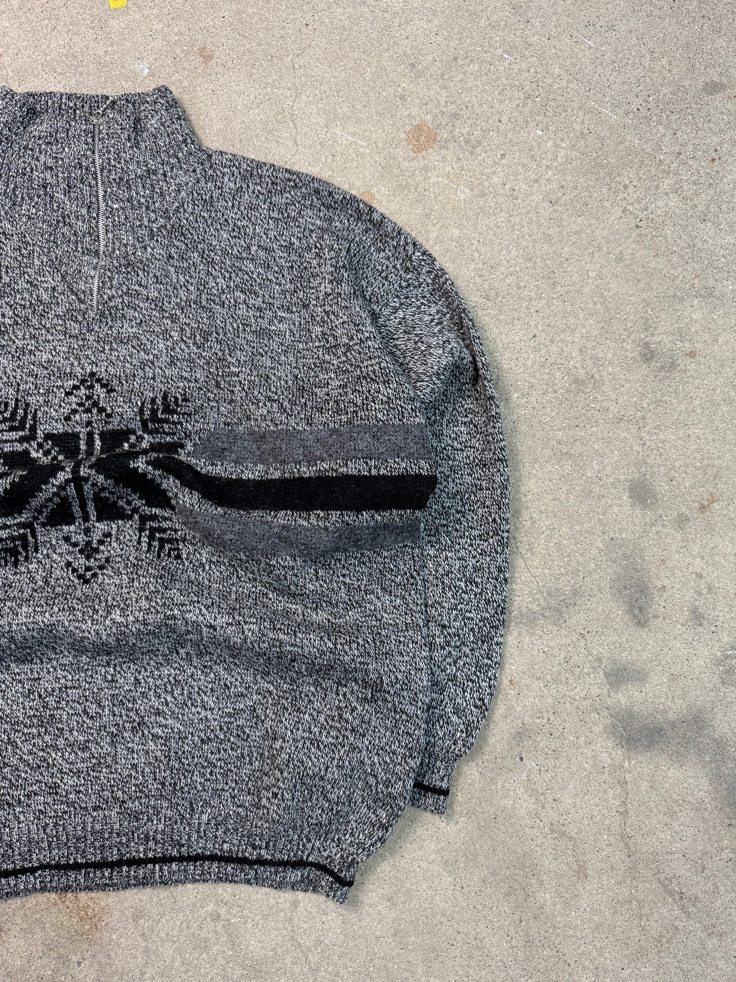 Strickpullover in Grau | M