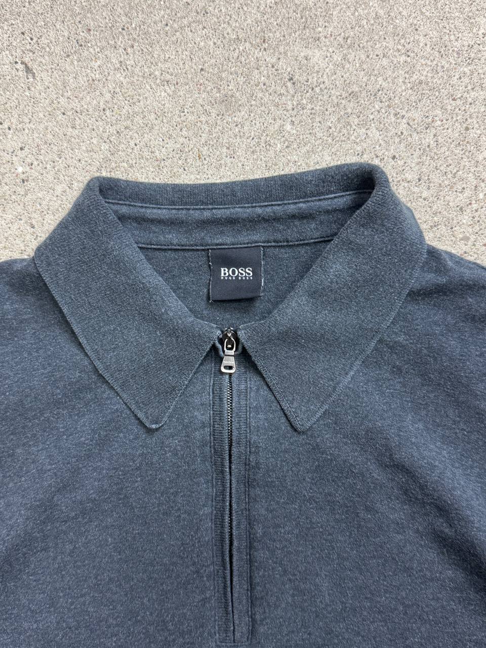 Hugo Boss | Strickpullover Half-Zip | M