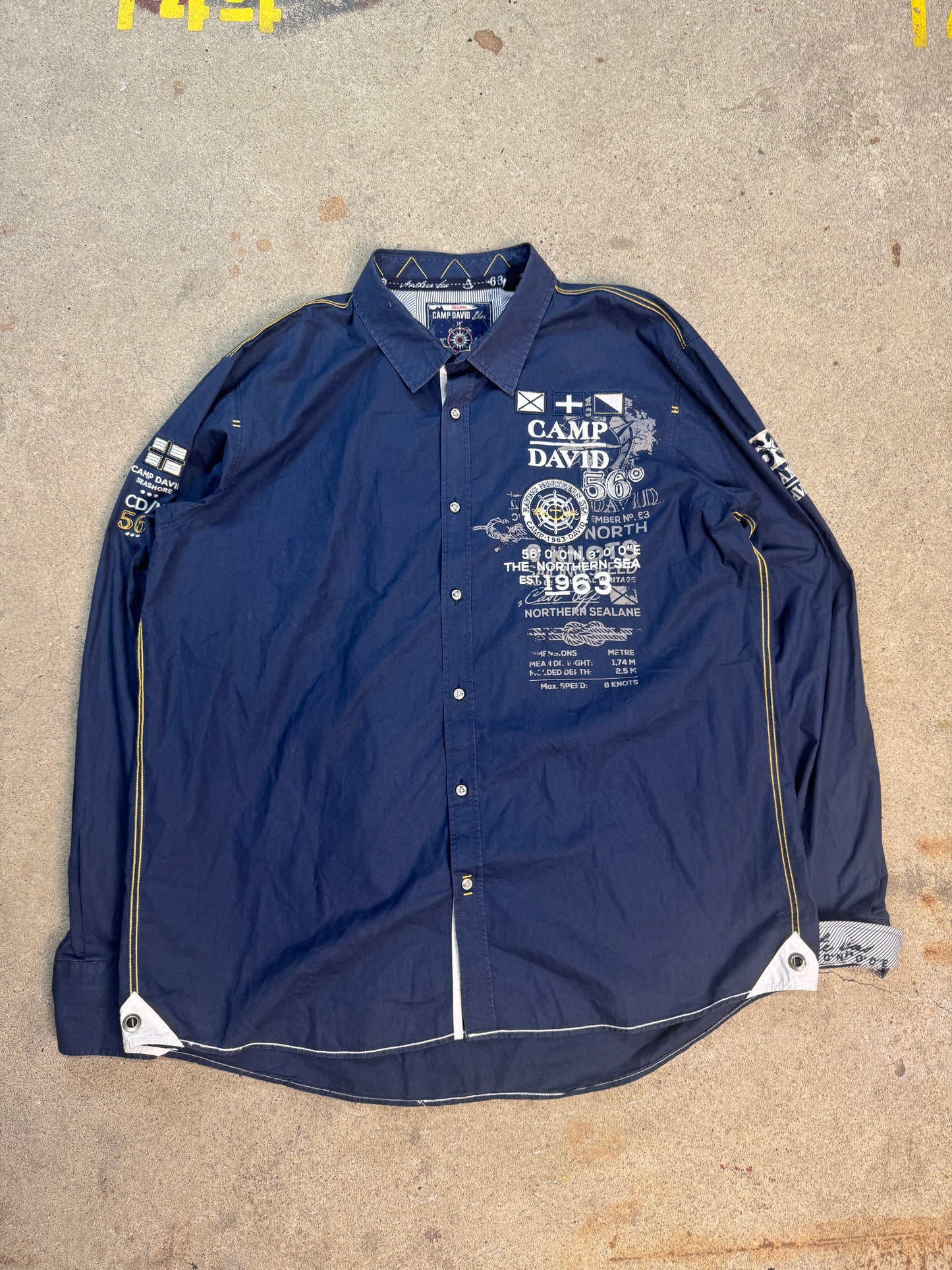 Camp David Hemd | XXL