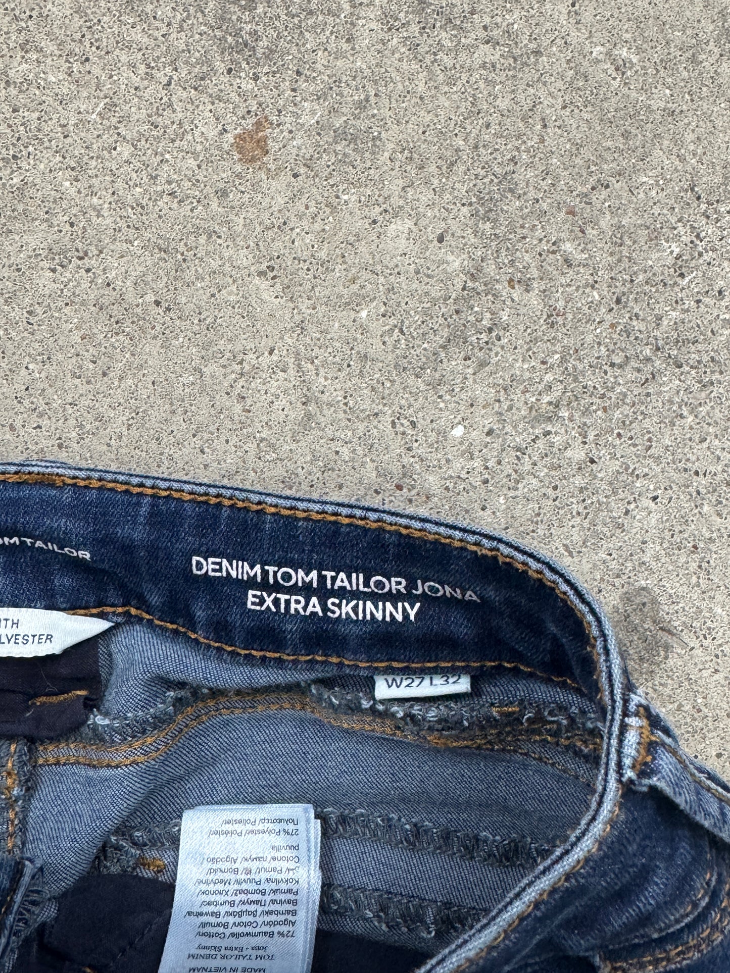 Low waist Jeanshose | W27/L32 | S